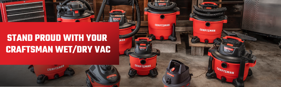 CRAFTSMAN, wet/dry, wet dry vac, shop vac, shop vacuum, vacuum cleaner, portable, accessories
