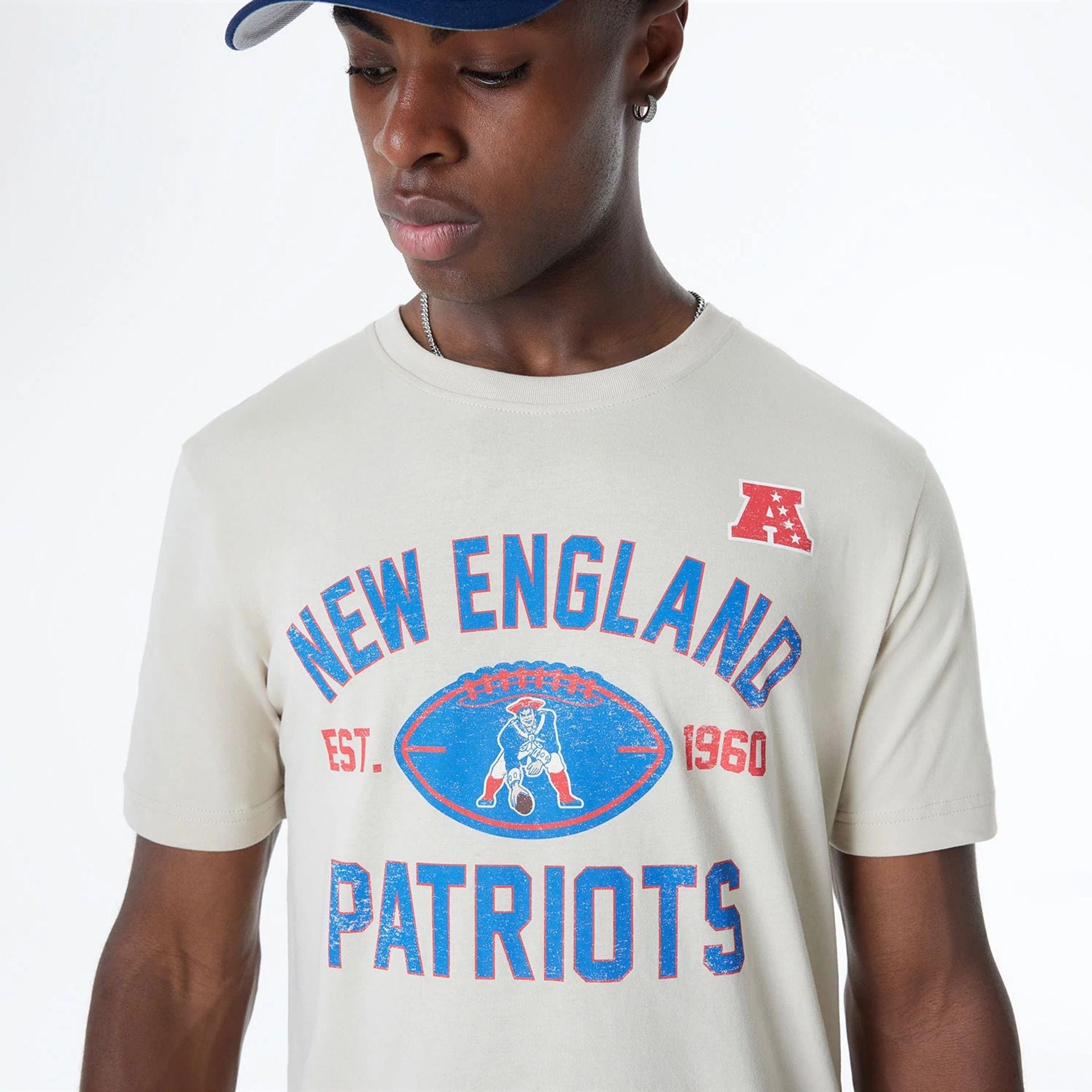 New England Patriots NFL 3rd Down Historic Light Beige T-Shirt、mySite、vikingsvslions