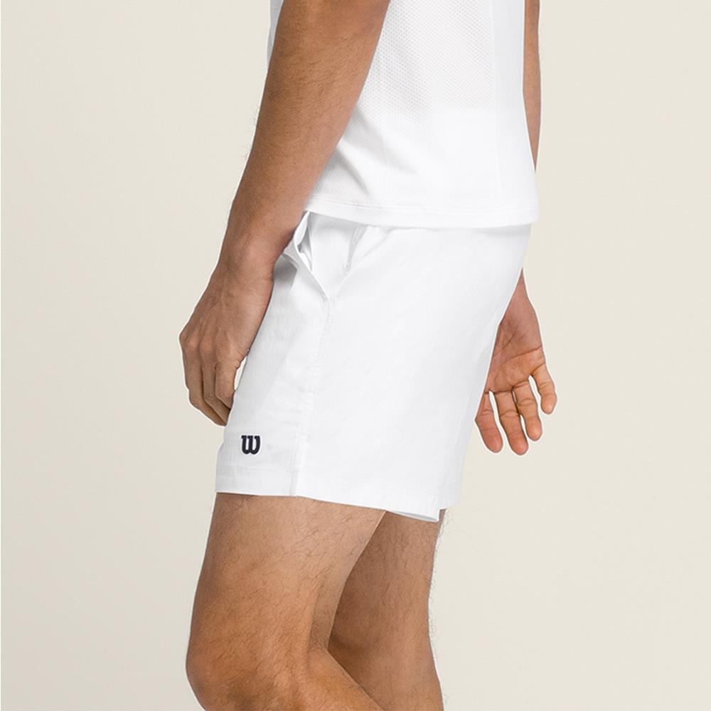 Wilson Men's Volley 6 Short - Bright White