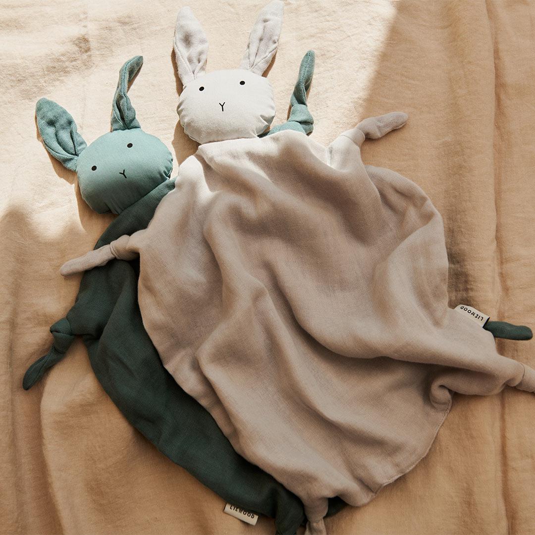  Liewood Agnete Cuddle Cloth - Rabbit Peppermint、mySite、merchandisen