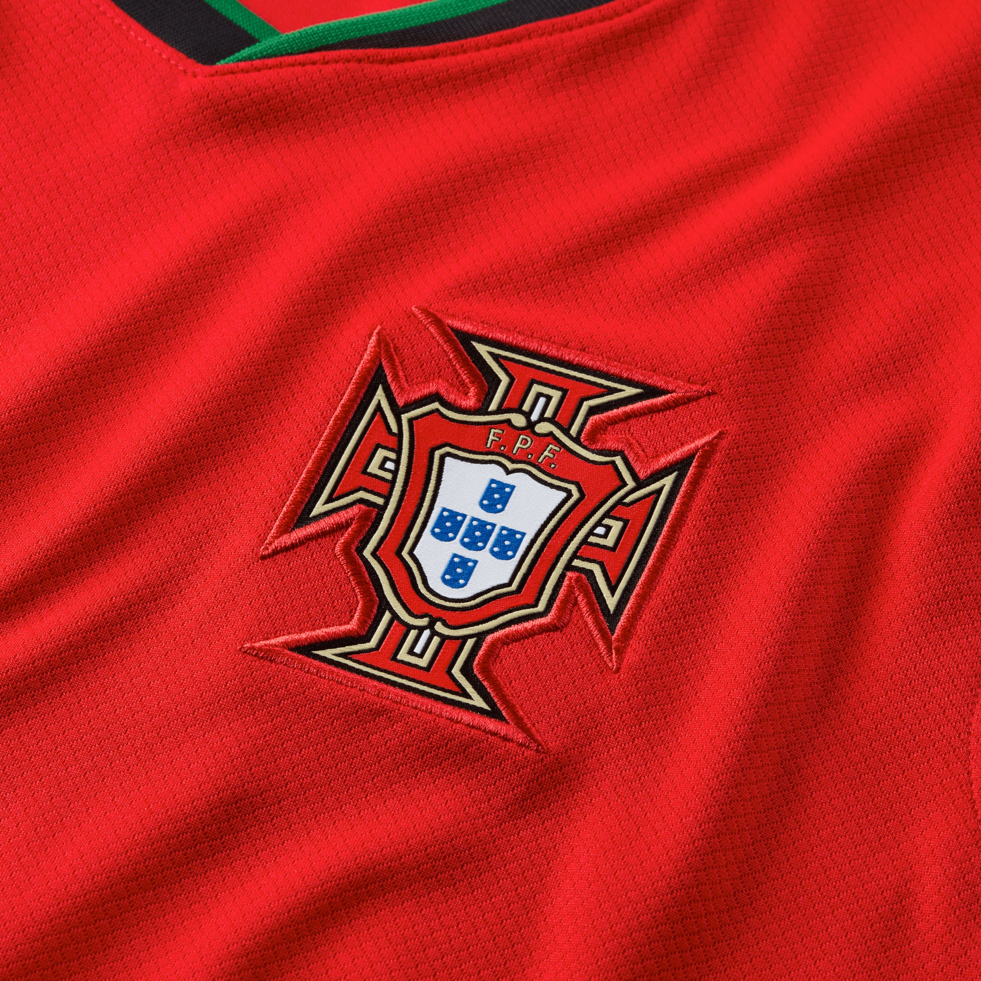 Nike Men's Portugal 2024/25 Home Jersey Red/Green、mySite、bottomscart