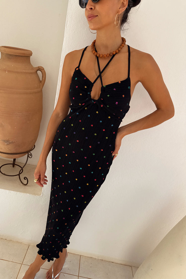 Multi Spot Megan Dress、mySite、solidvoid