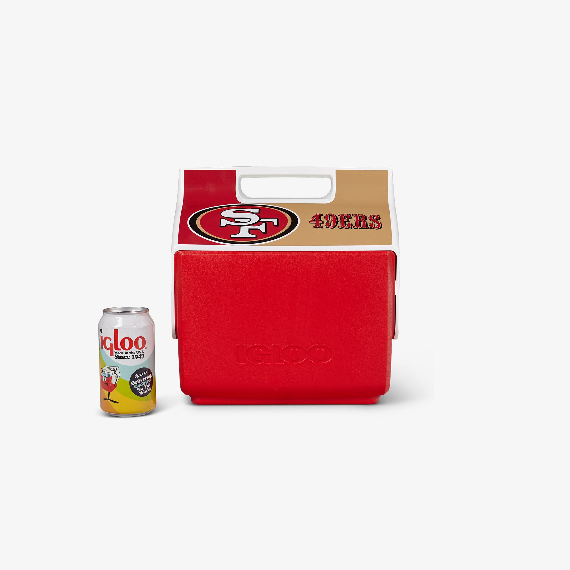 San Francisco 49ers Little Playmate 7 Qt Cooler、mySite、noshort