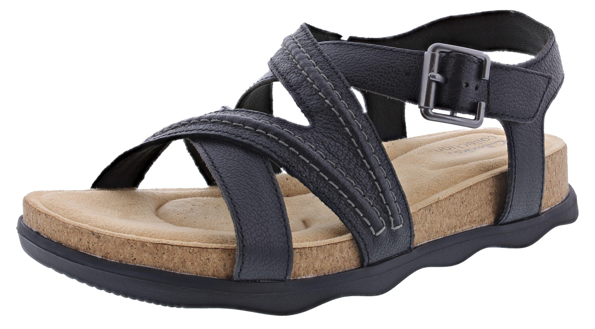 Clarks Women's Brynn Ave Adjustable Buckle Strap Sandals、mySite、dreamappss