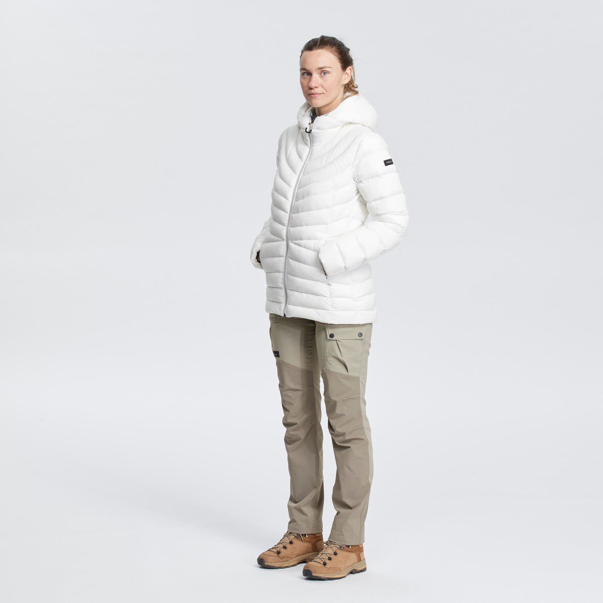 Forclaz Women's MT500 Hooded Down Puffer Jacket