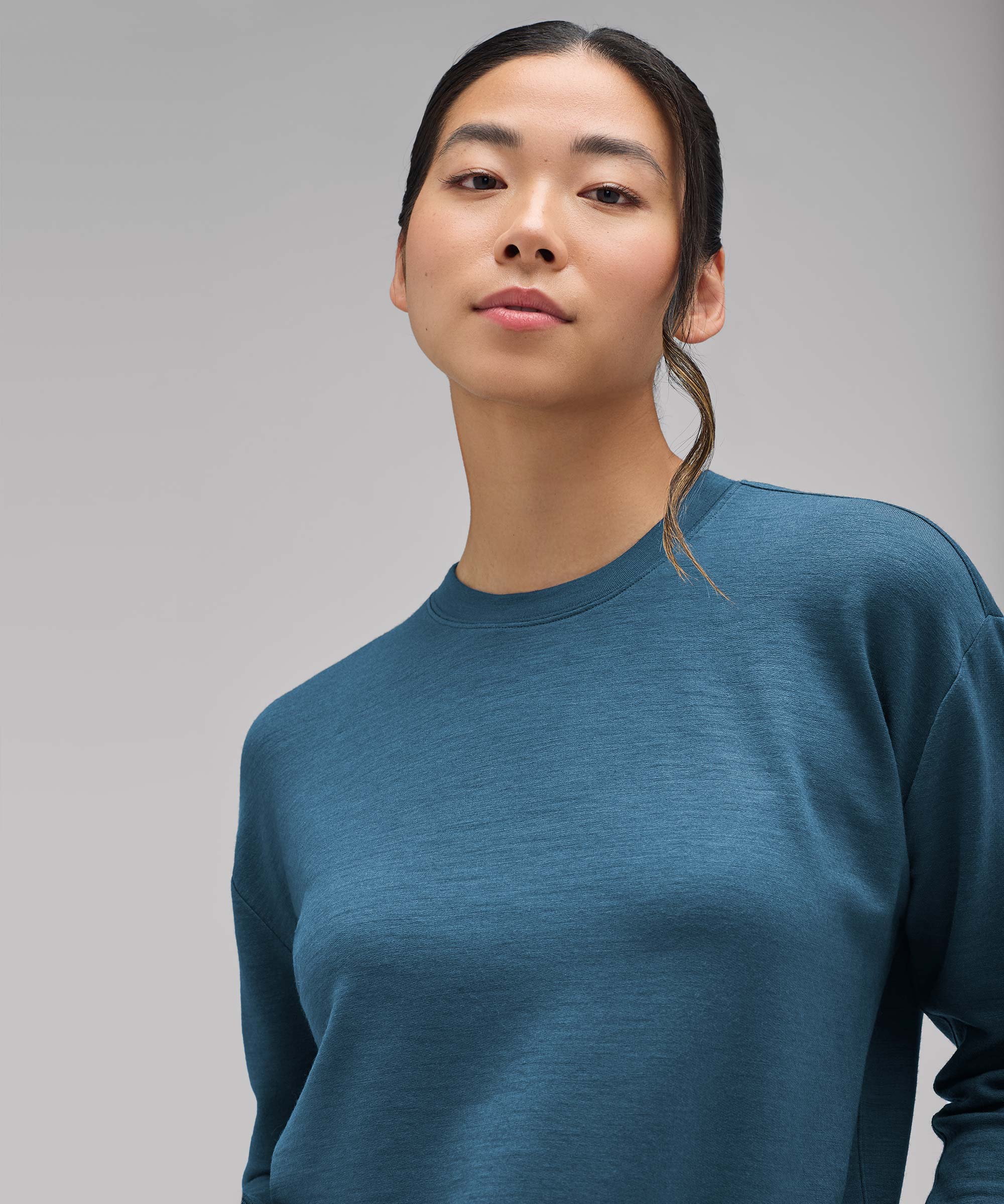 Women's Merino Boxy Sweatshirt、mySite、noshort