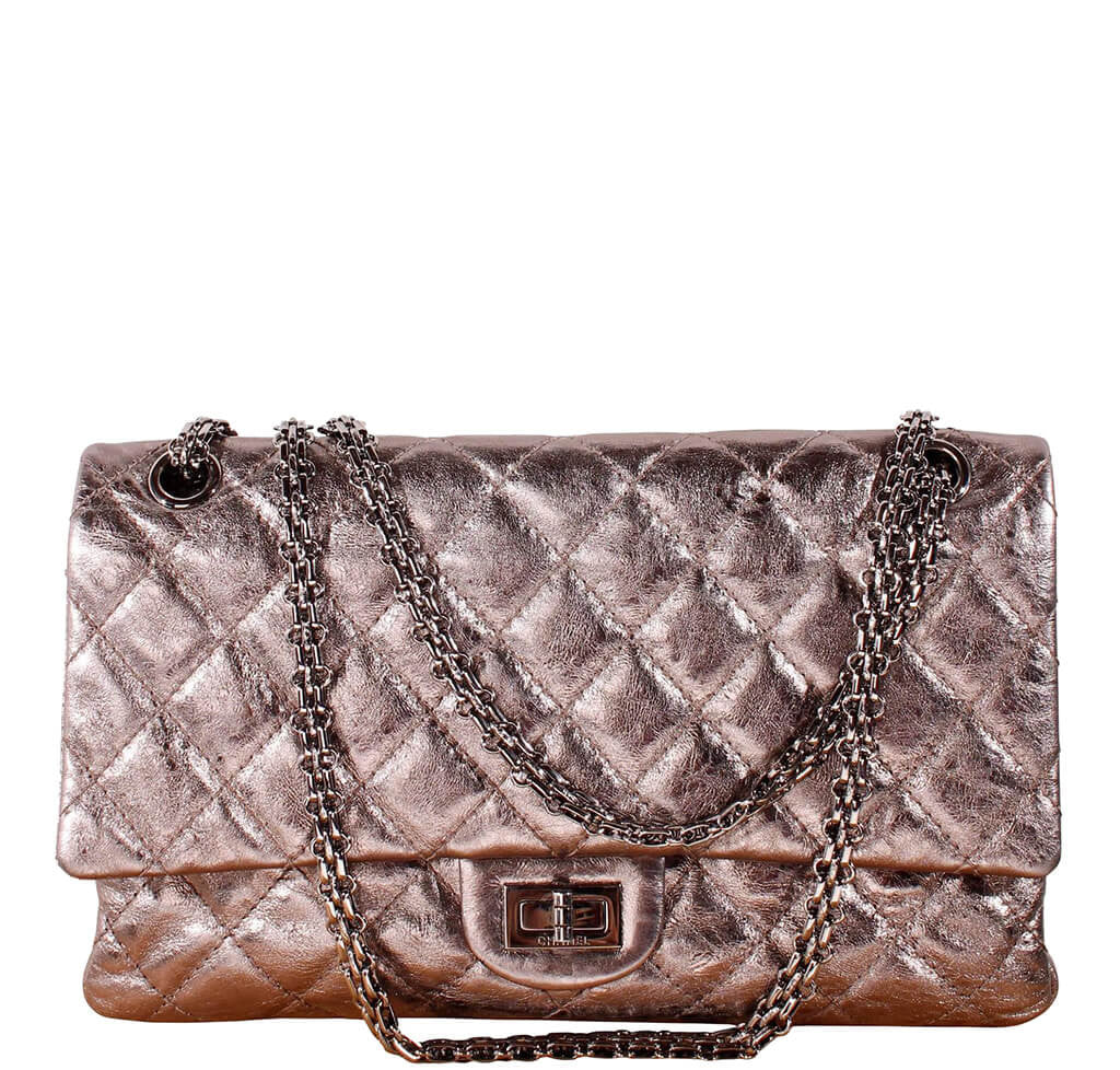 Chanel 2.55 Bag Metallic Calfskin Pink、mySite、garminoutage.com