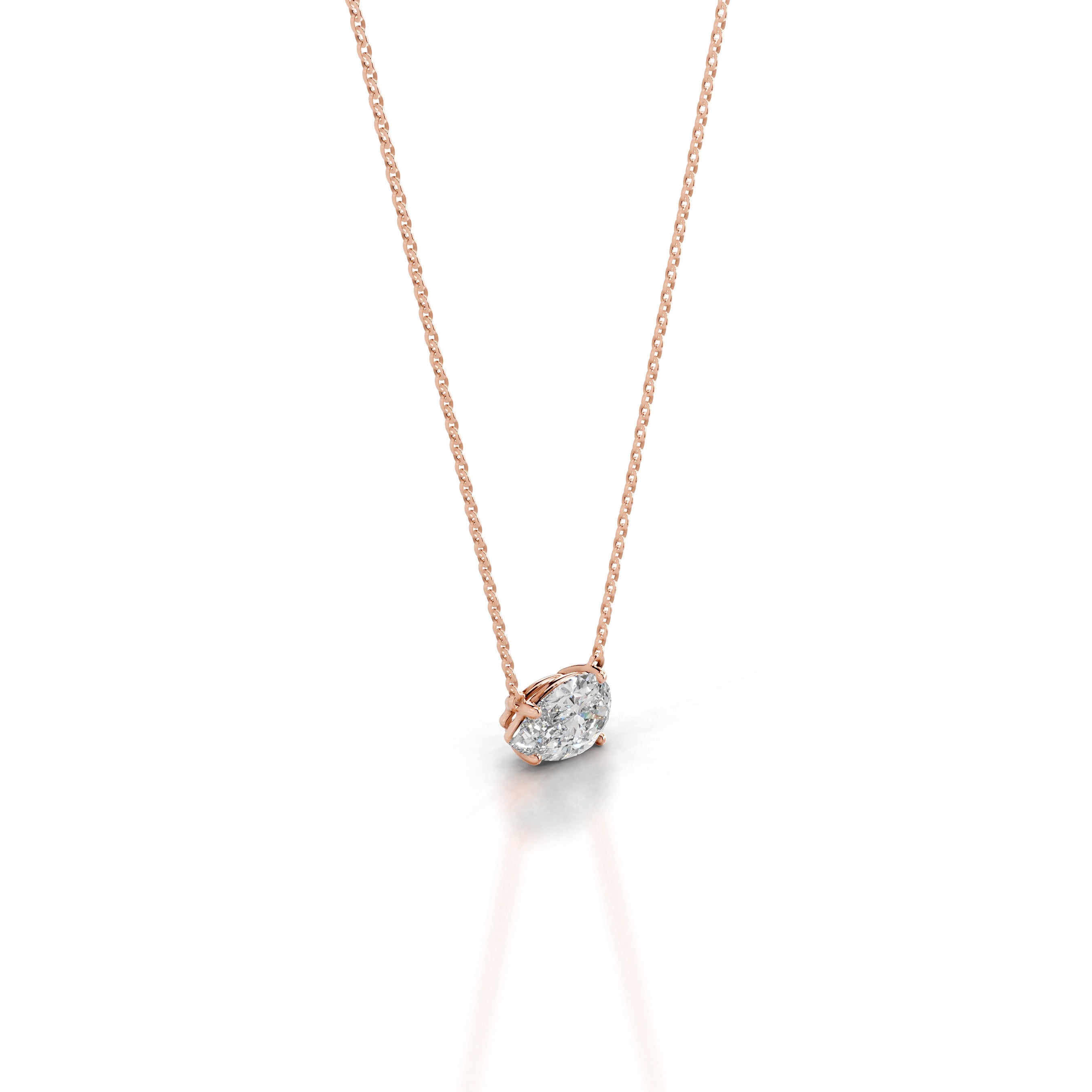 Clmence Lab Grown Diamond Pendant - 14K Rose Gold、mySite、hinf8tx79