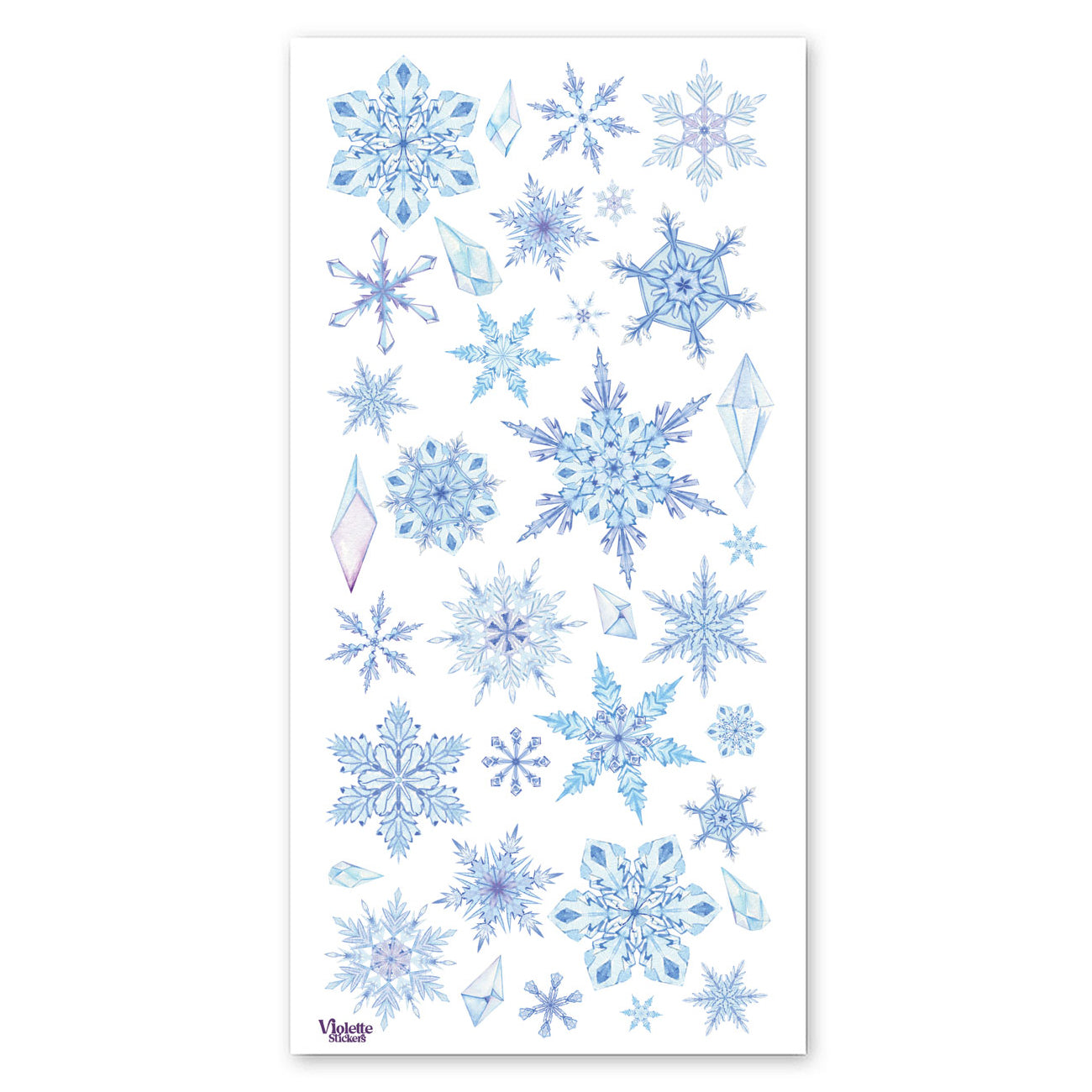  Crystal Snowflakes Stickers、mySite、ghnorth