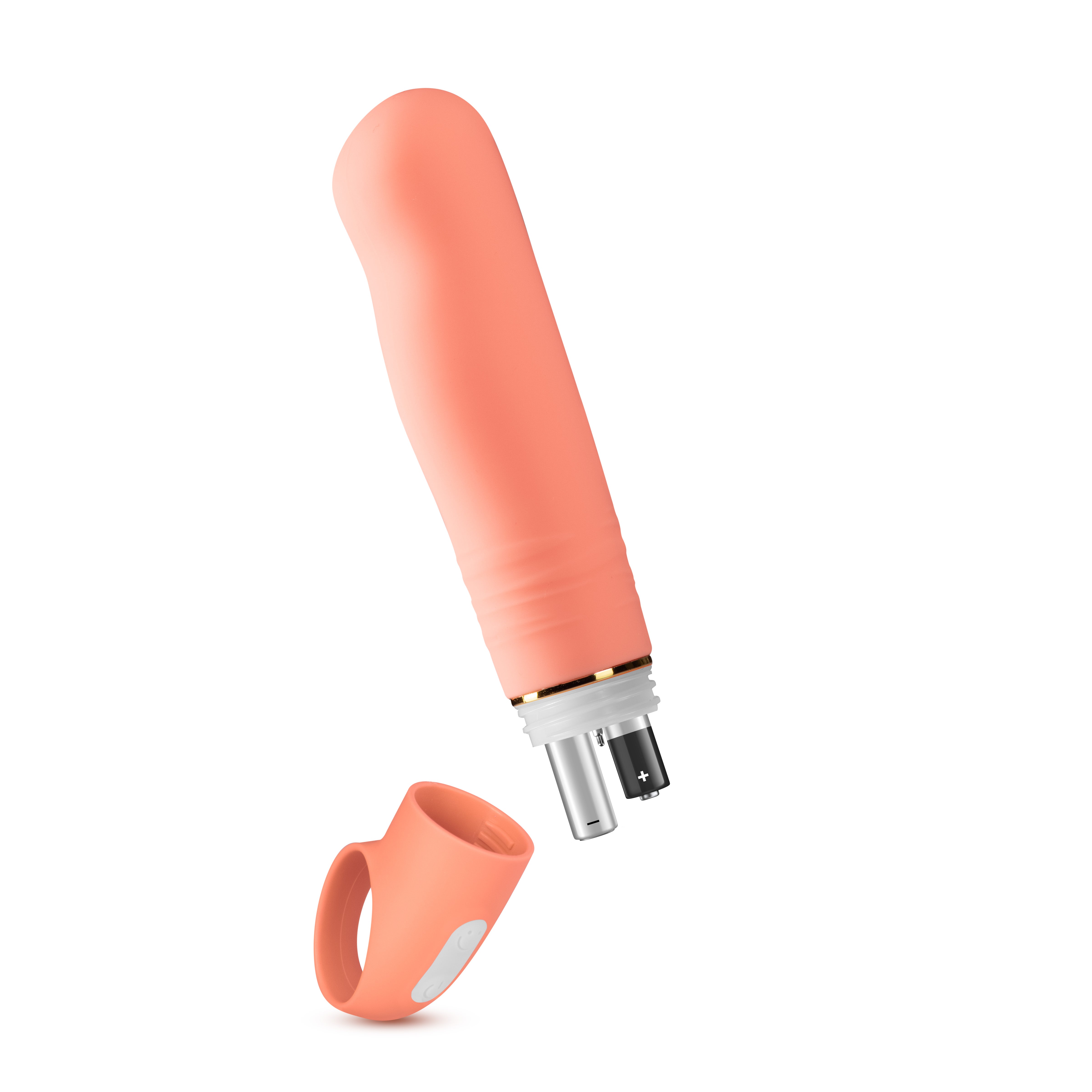 Aria By Blush® | Smokin' AF: Enhanced G-Spot Stimulation Coral Silicone Vibrator with Powerful RumboTech™ Technology、mySite、bottomscart
