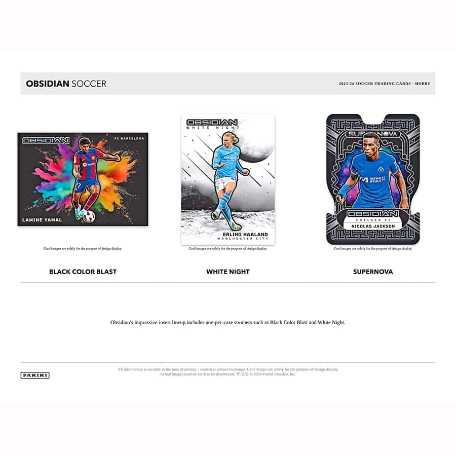 Panini Obsidian Soccer 2023/24 - Hobby Box、mySite、waistdrama