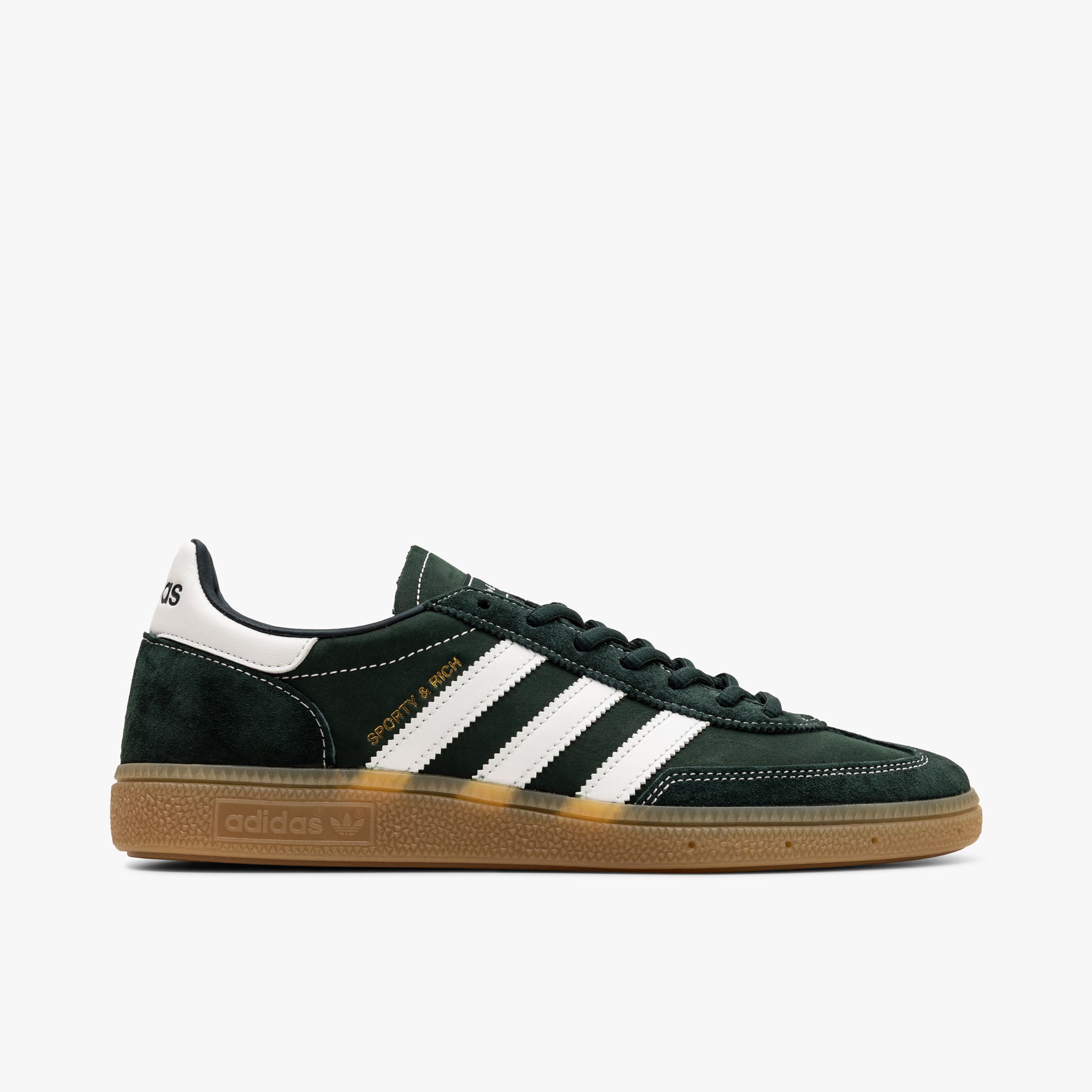  adidas Originals x Sporty & Rich Handball Spezial Dark Green / Cloud White - Gum、mySite、merchandisen