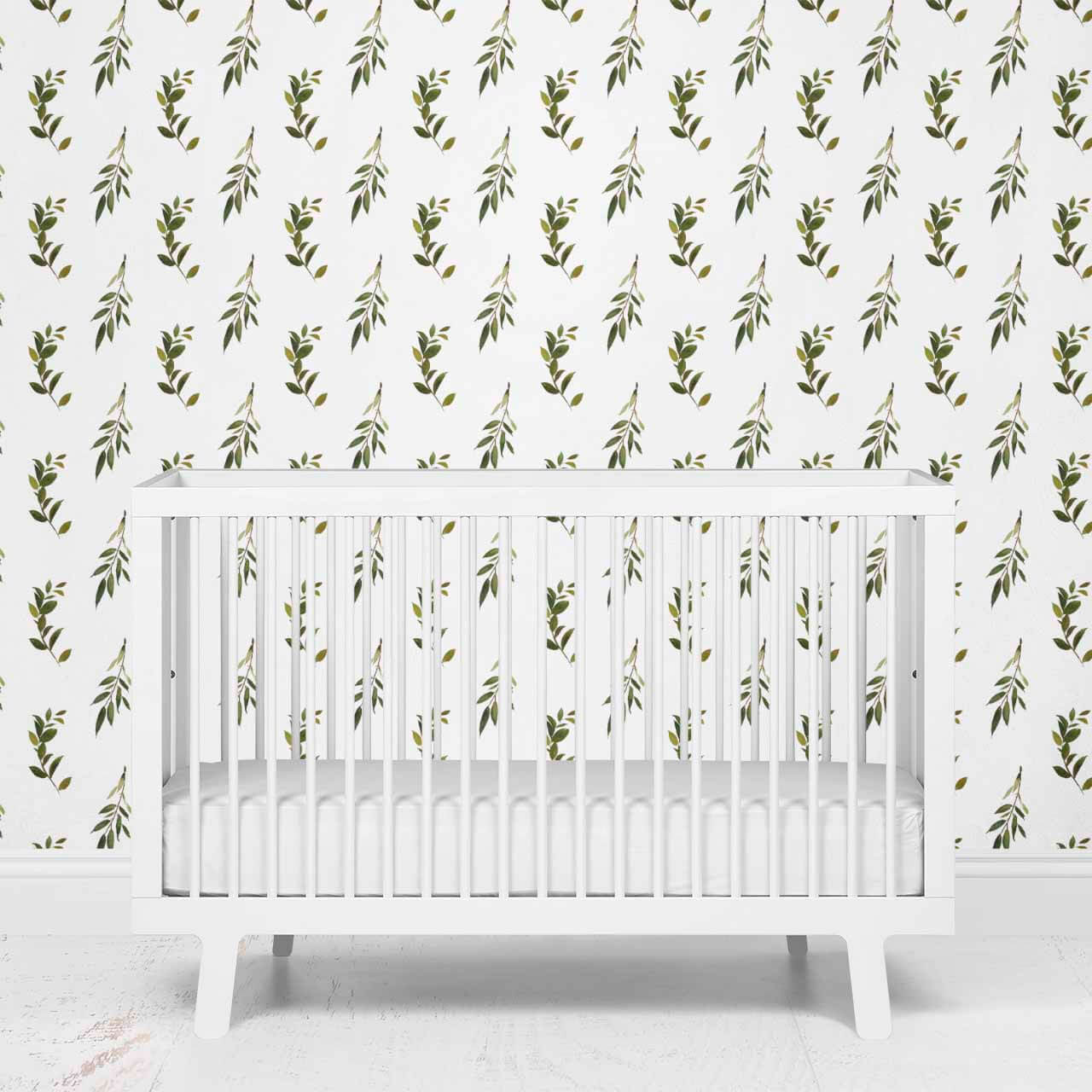  Olive Leaf Farmhouse Removable Wallpaper、mySite、layawaytickets
