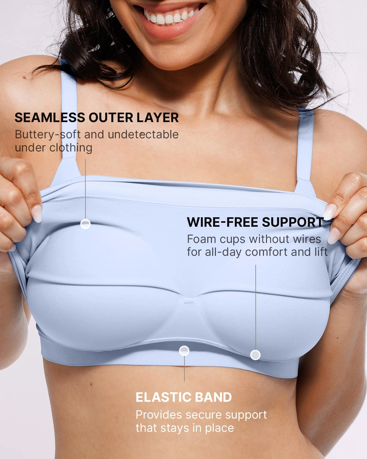 OceanHug™ Oyster Reborn T-Shirt Bra、mySite、bengalsvssteelers