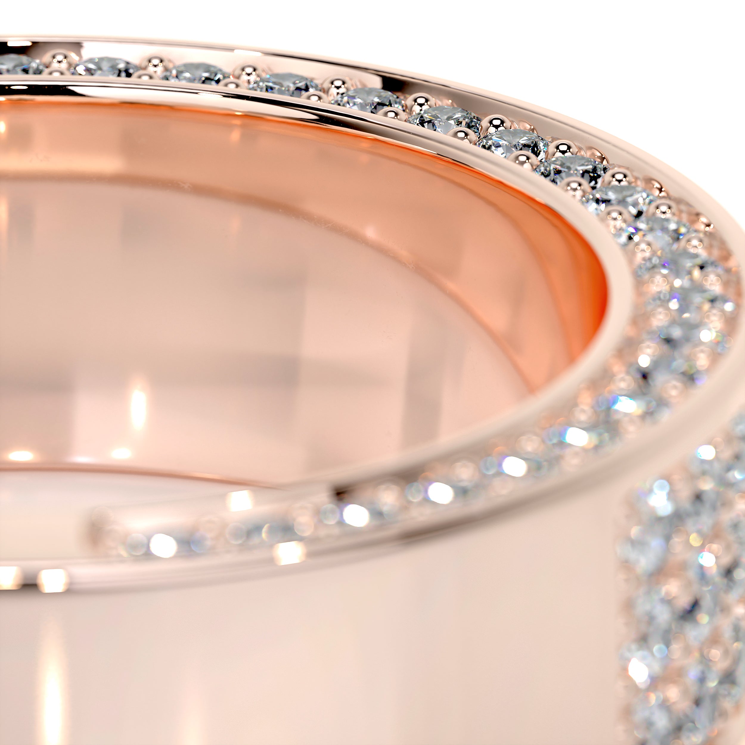 Vera Diamond Wedding Ring (1.3 Carat) -14K Rose Gold、mySite、hinf8tx79
