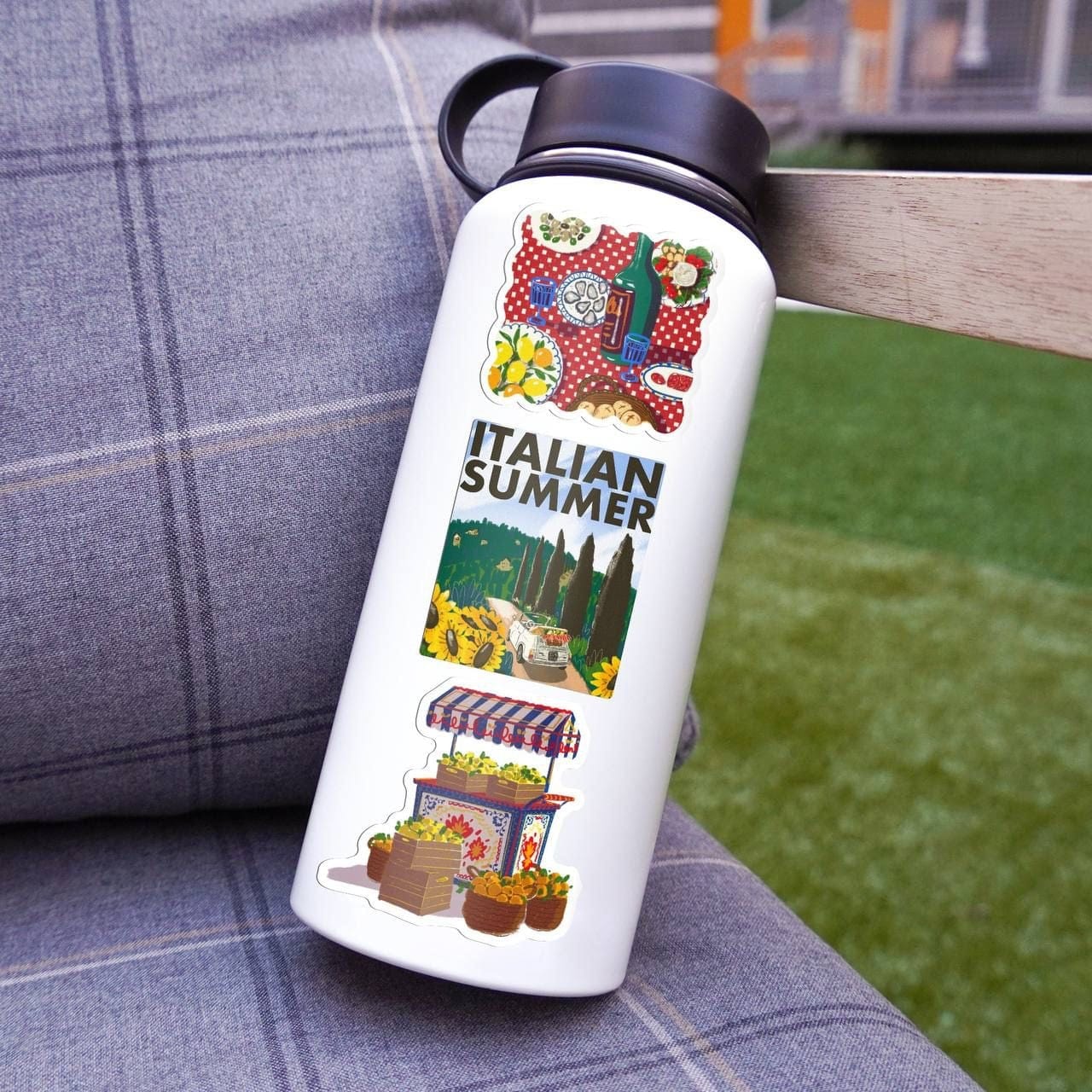  Italian Summer Sticker 12 Pack、mySite、ghnorth