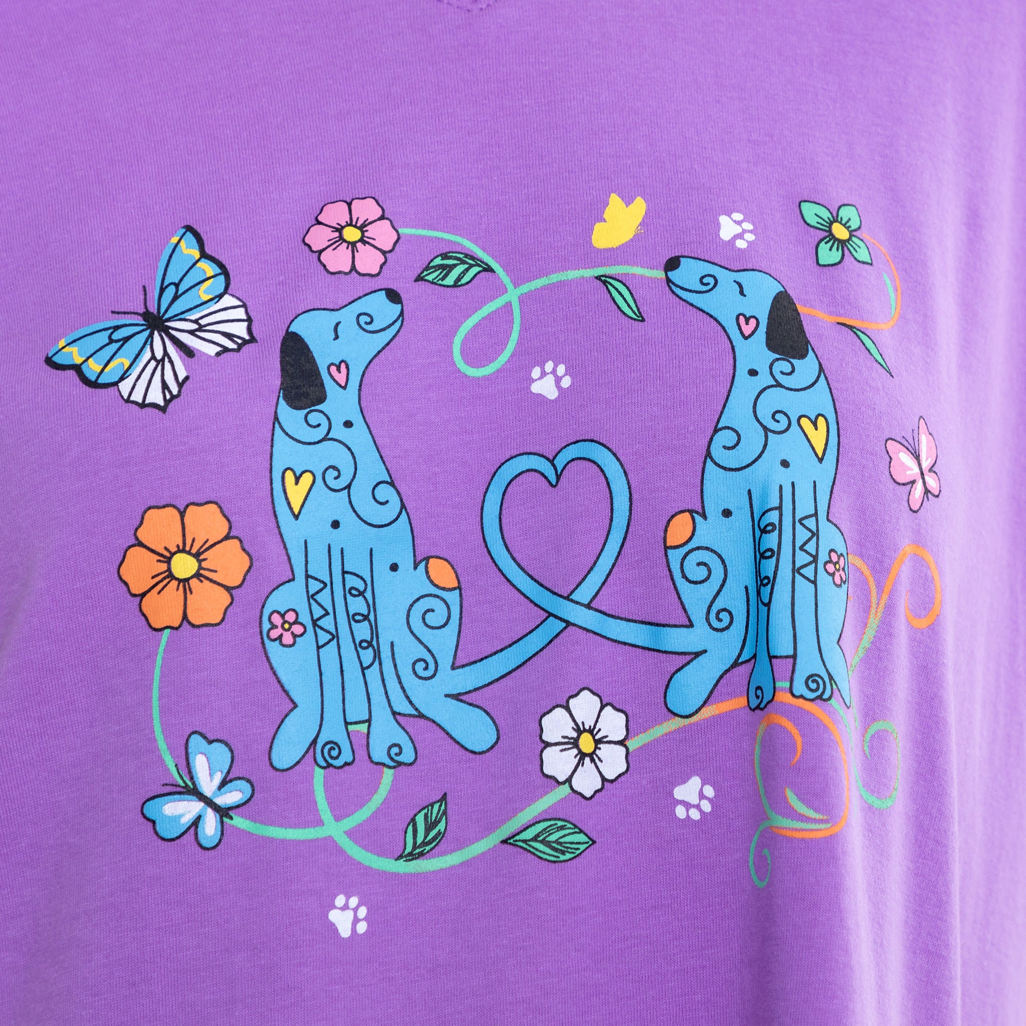 Flowers & Festive Pet V-Neck Nightgown、mySite、camillekostekn