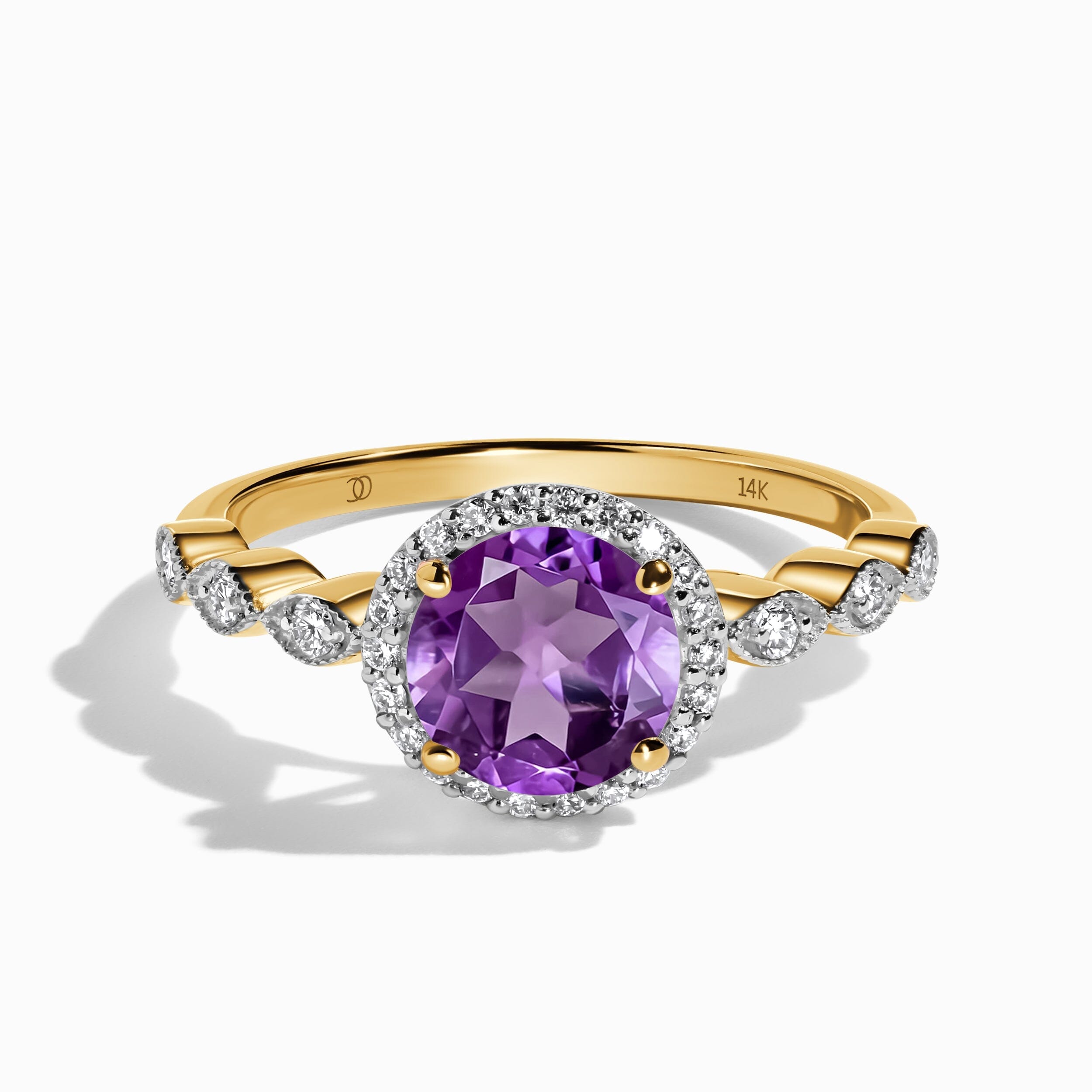 Amethyst Lab Diamond Ring - Soulmate、mySite、hinf8tx79