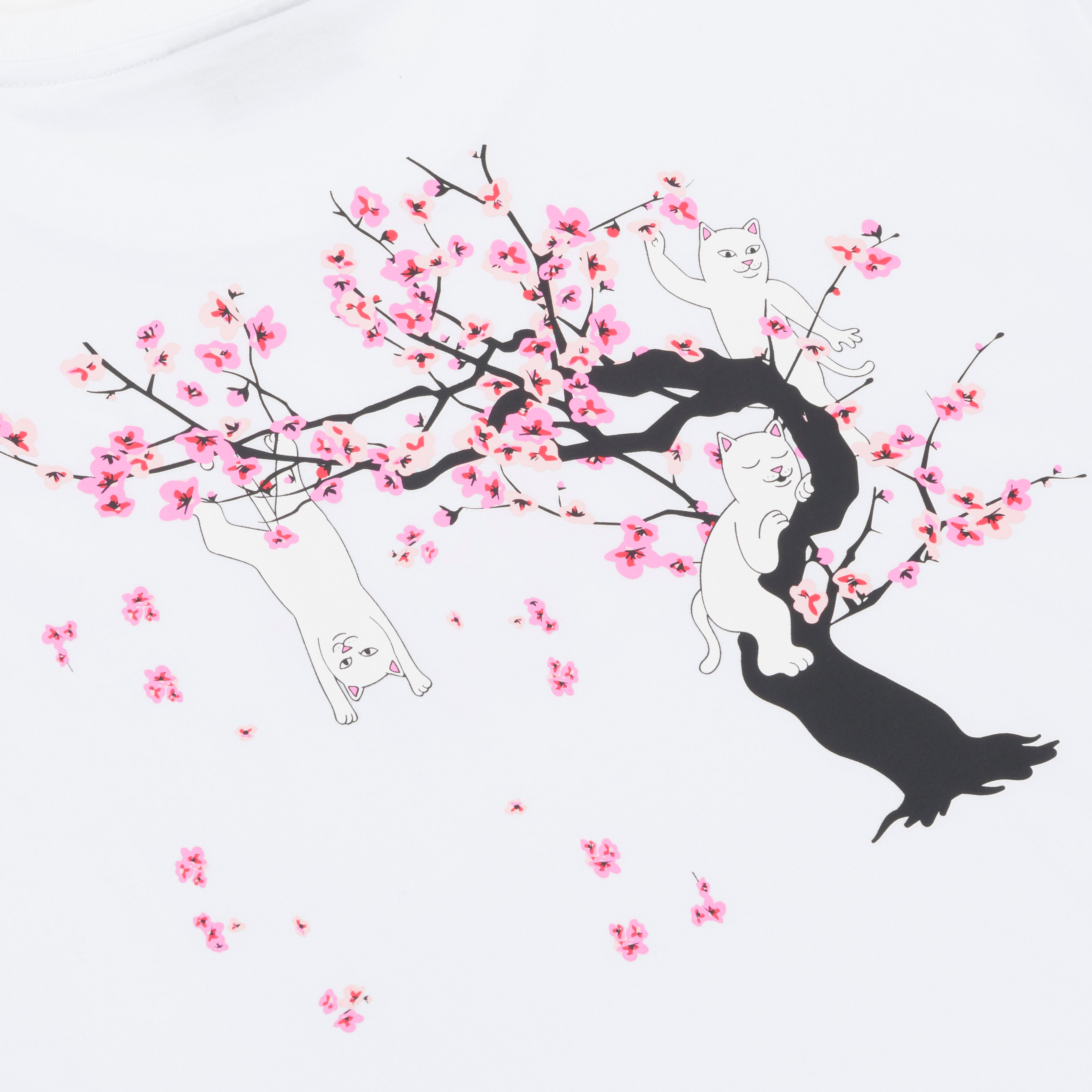  Cherry Blossom Tee (White)、mySite、merchandisen