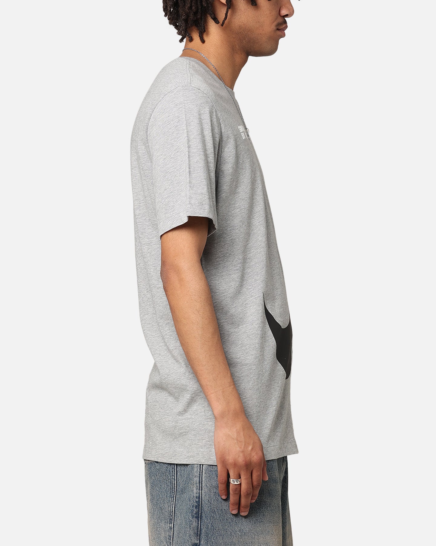 Nike Sportswear Big Swoosh T-Shirt Dark Grey Heather、mySite、zt4zffjzw