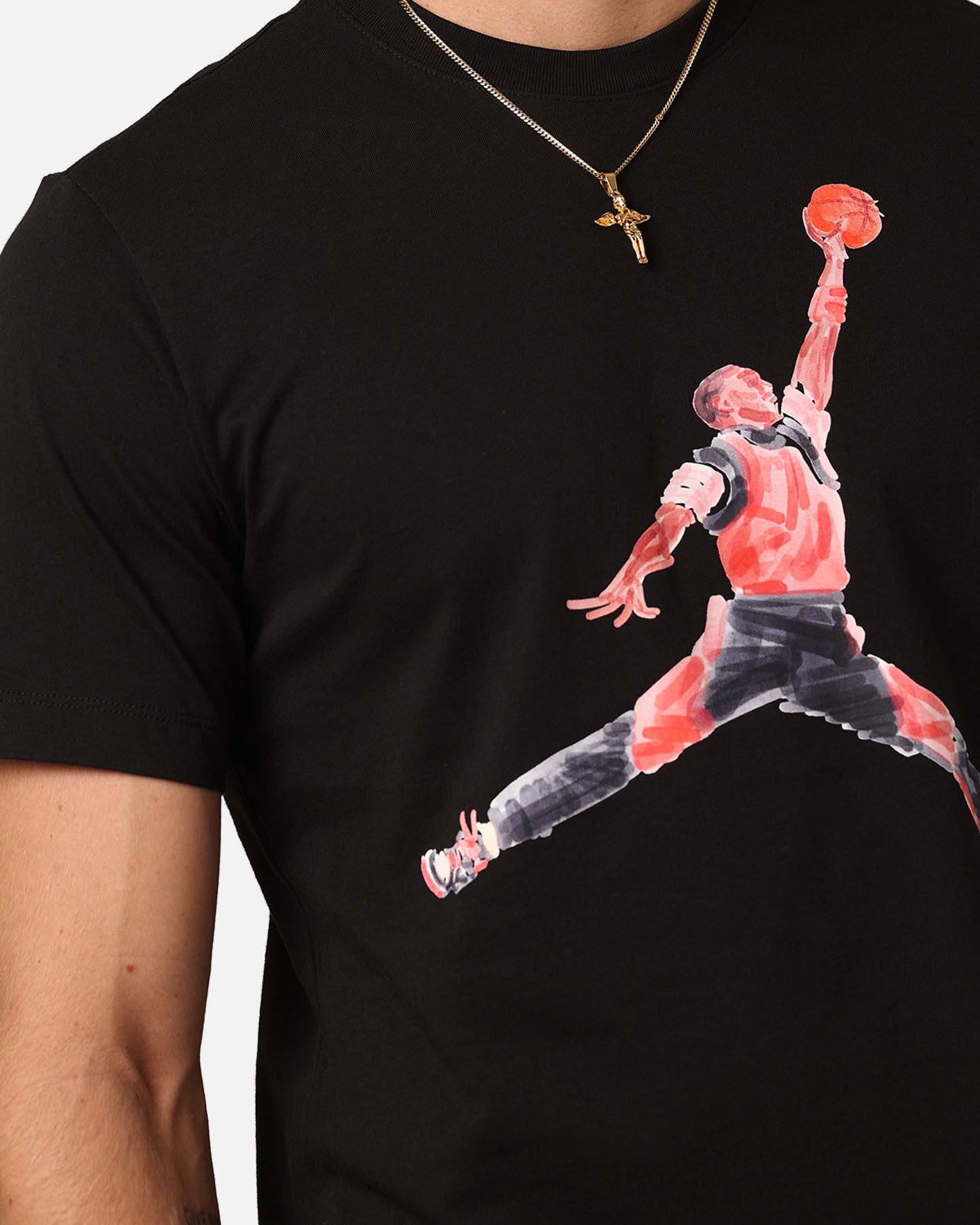 Jordan Brand T-Shirt Black、mySite、zt4zffjzw