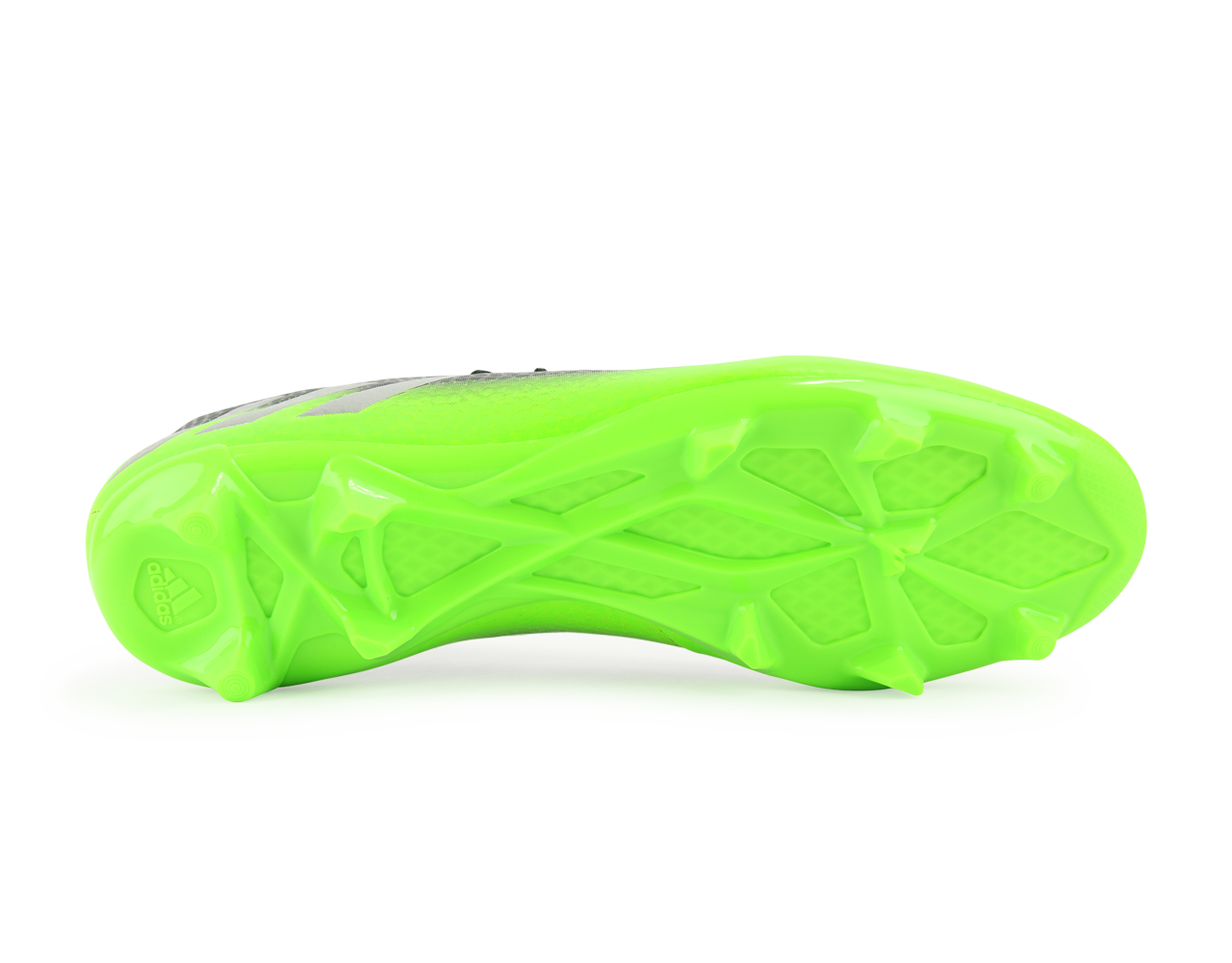 adidas Men's Messi 16.3 FG/AG Dark Grey/Silver Metalic/Solar Green、mySite、bottomscart