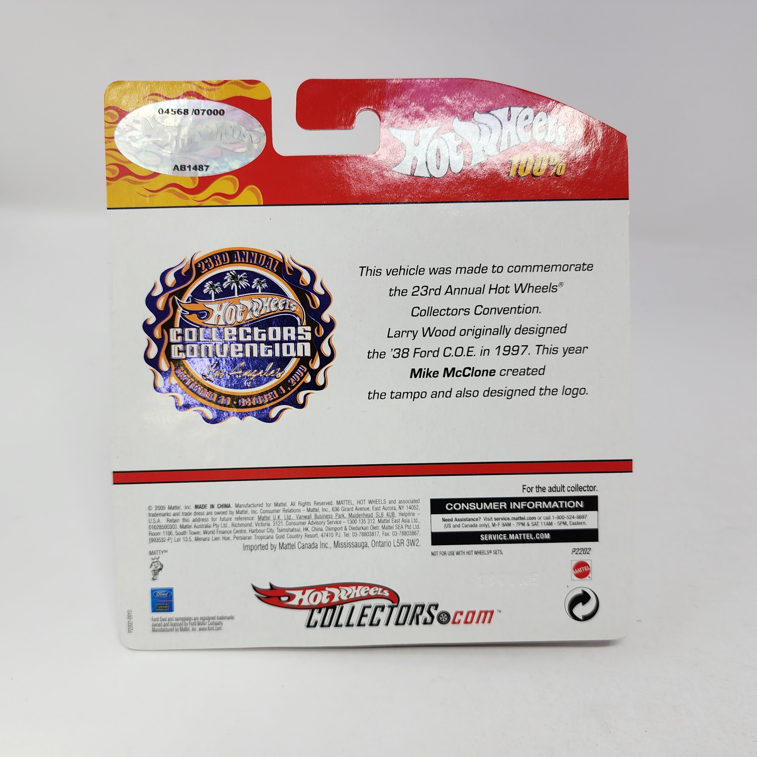 '38 Ford COE * Hot Wheels RLC 23rd Collectors Convention、mySite、hgirdovlk