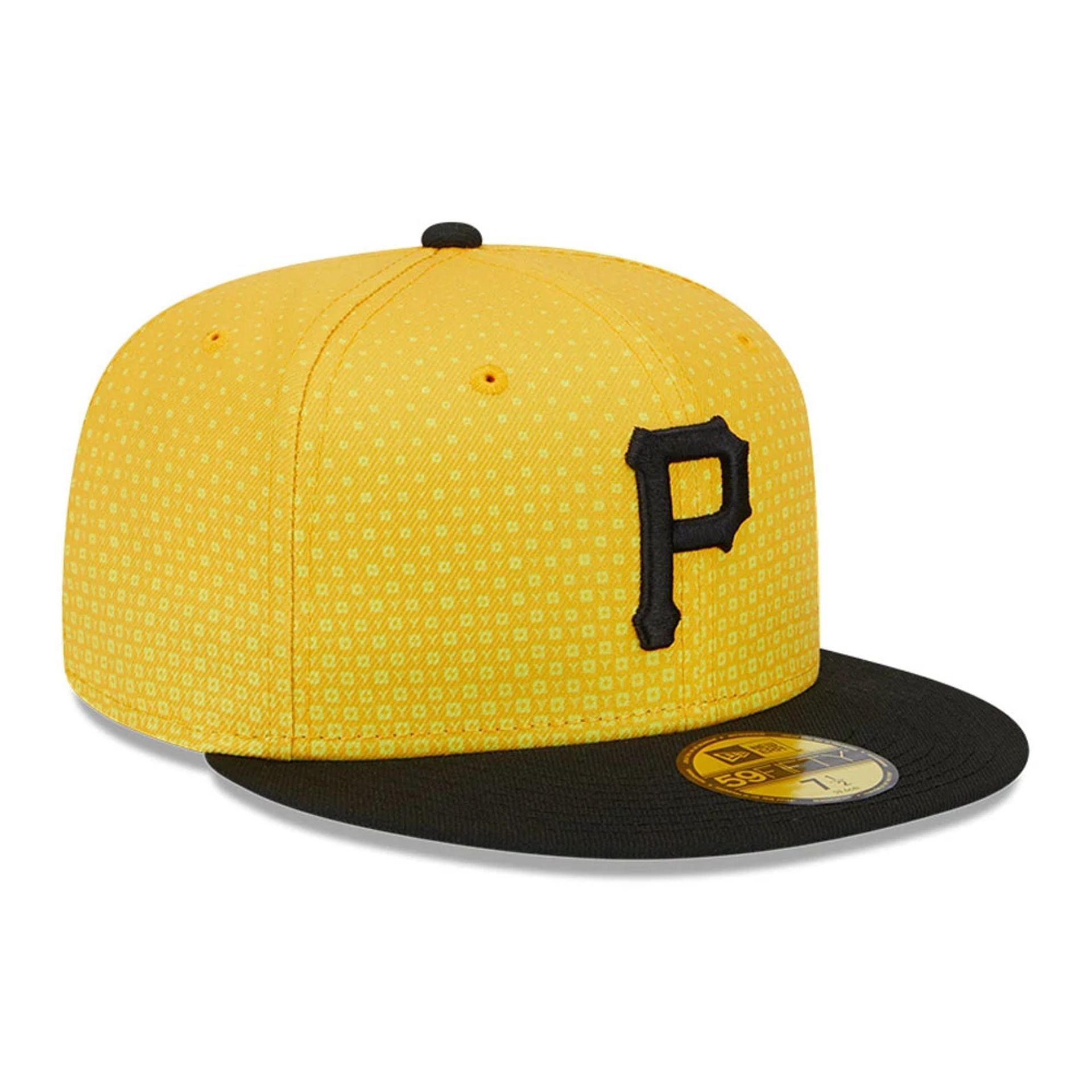 Pittsburgh Pirates MLB City Connect 2025 Yellow 59FIFTY Fitted Cap、mySite、vikingsvslions