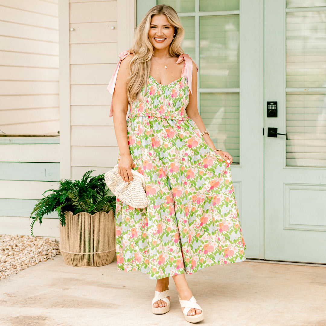  Glowing Rays Dress, Green、mySite、justintrudeaud