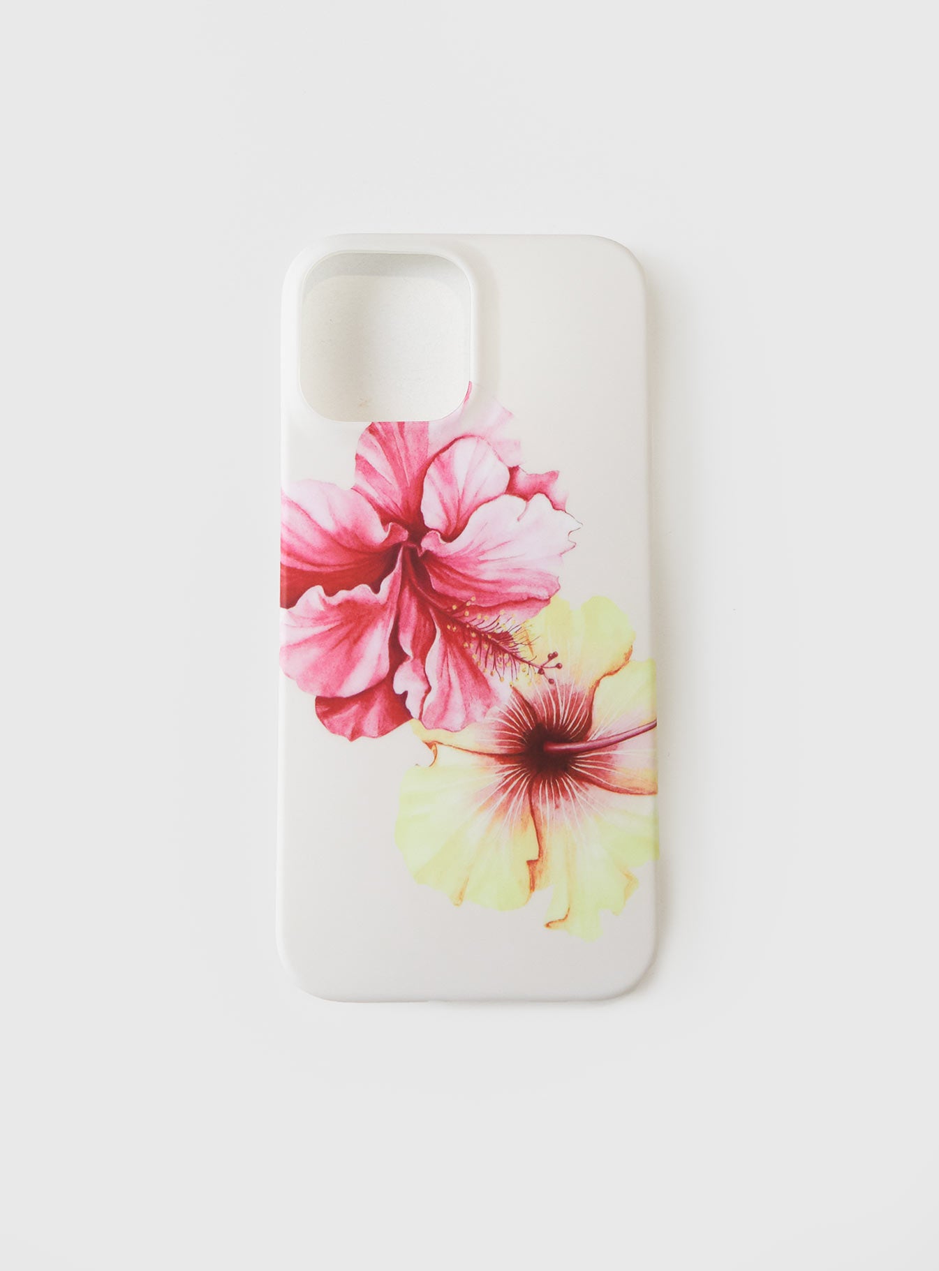 Hibiscus Heart Iphone Case Pink、mySite、solidvoid