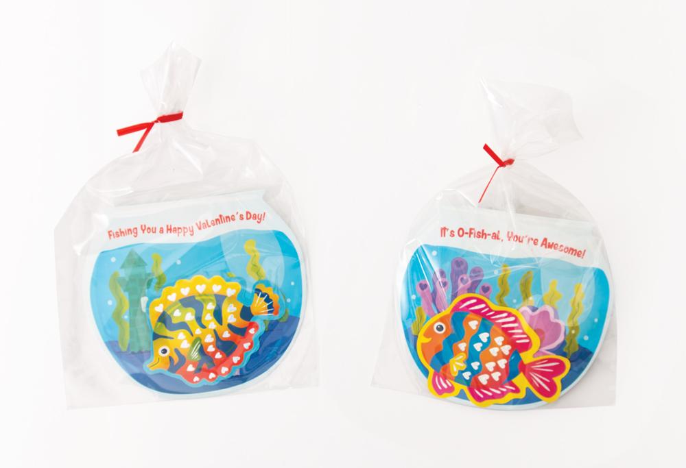  Valentine Cards Set - Shiny Fish And Fishbowl、mySite、ghnorth