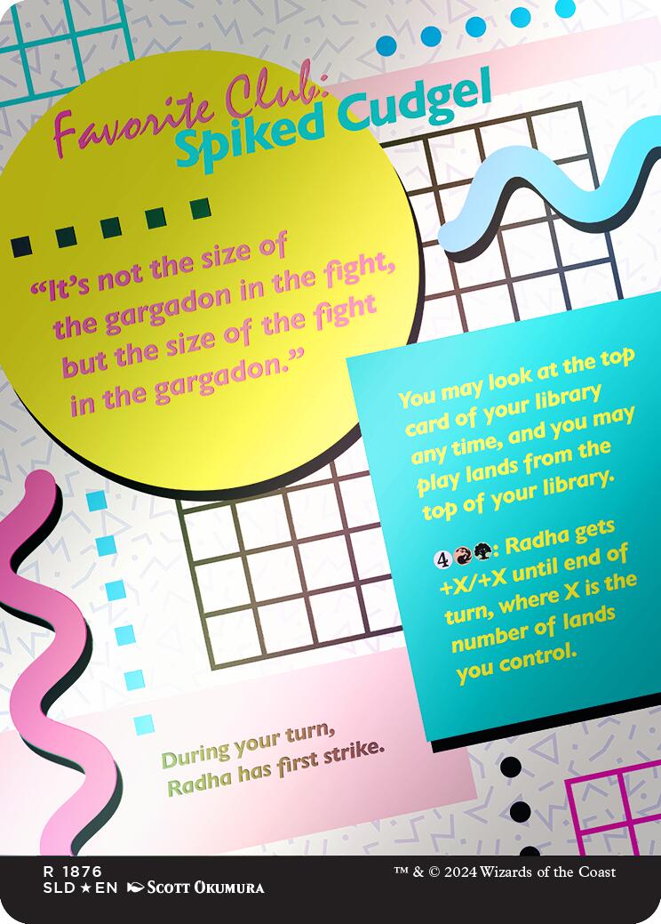 Radha, Heart of Keld (Rainbow Foil) Secret Lair Drop Series、mySite、waistdrama