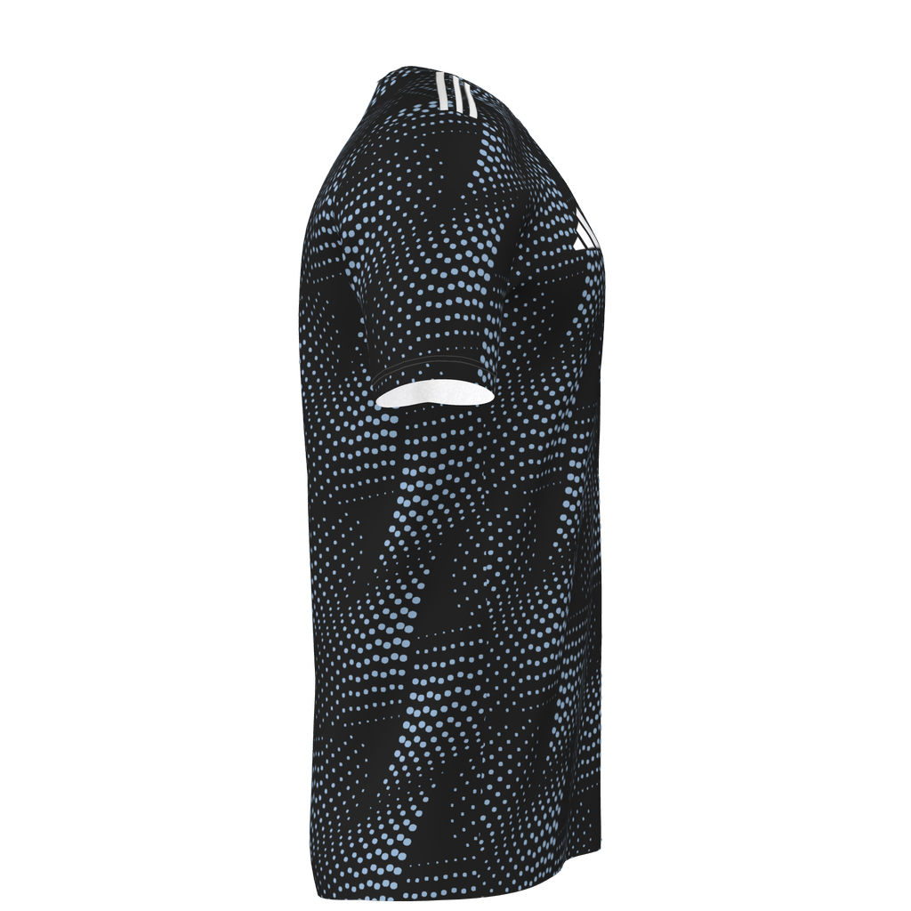 adidas AFC ADULT Custom Graphic 25 Jersey - Black、mySite、noshort