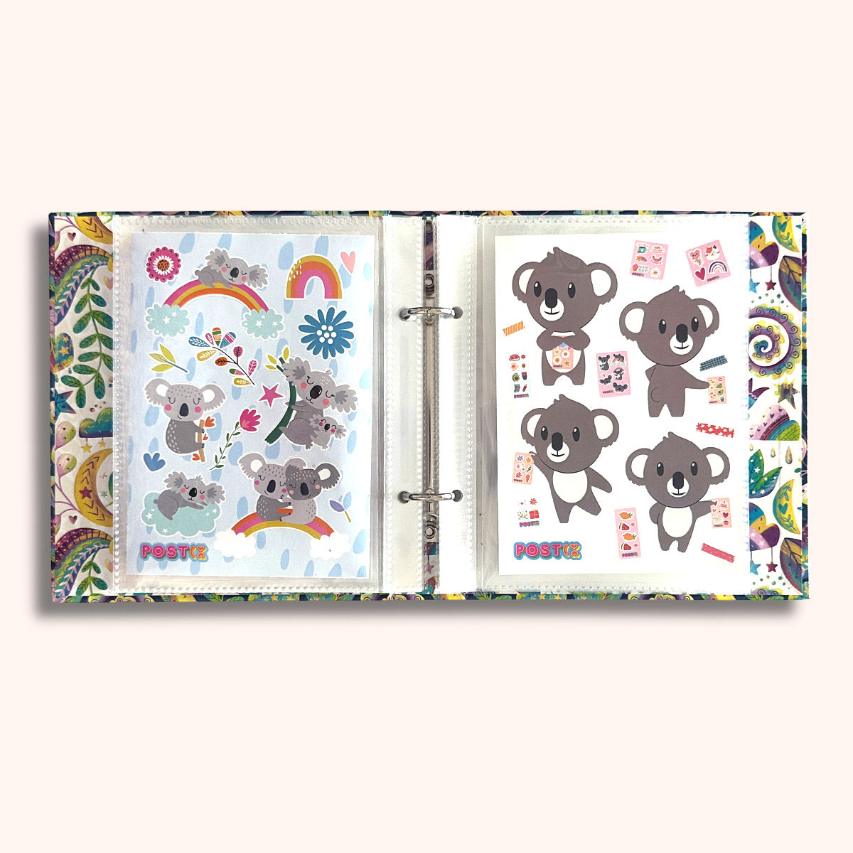  Postix Night Magic Sticker Organizing Folder、mySite、ghnorth