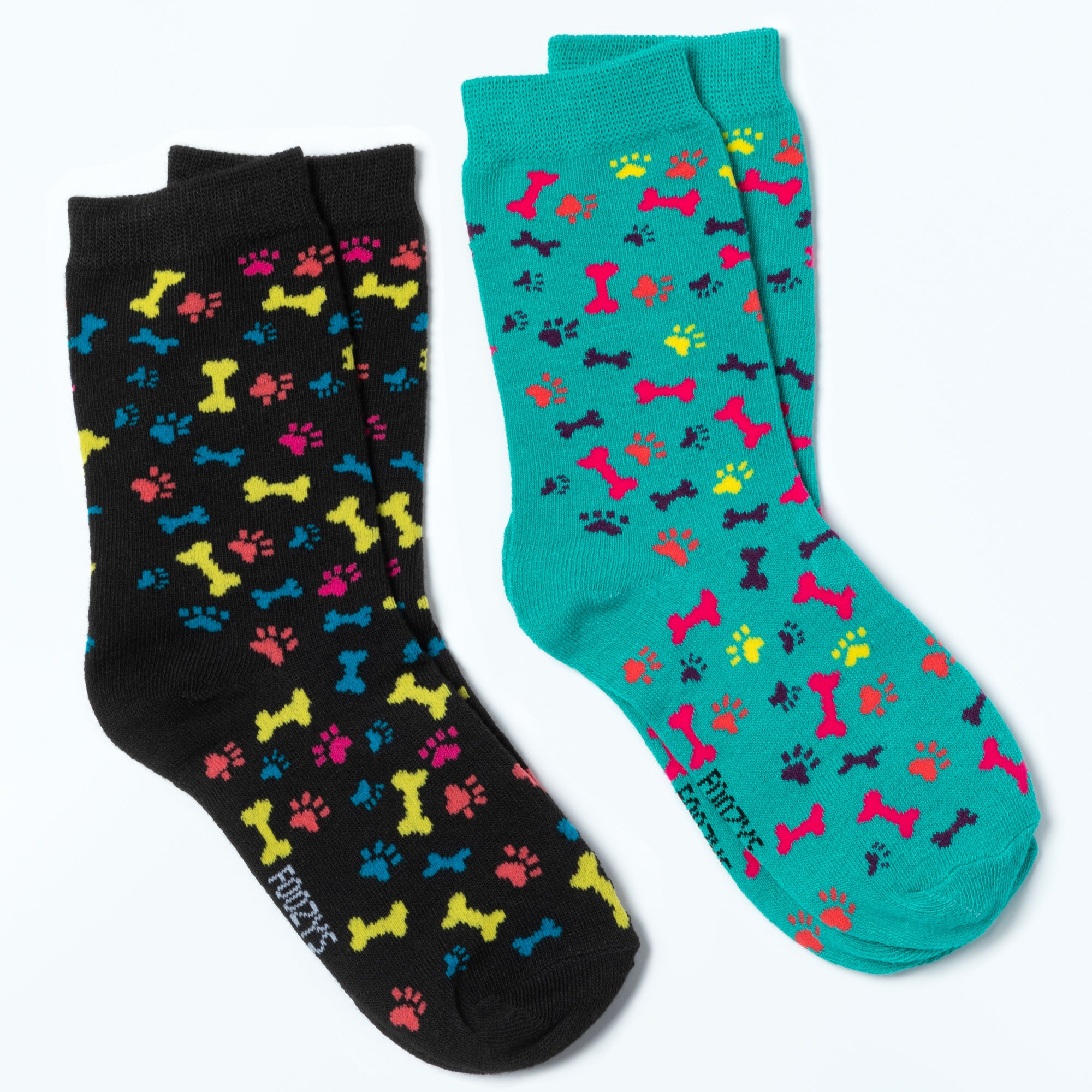 Foozys Women's Crew Socks - Set of 2 Pairs、mySite、camillekostekn