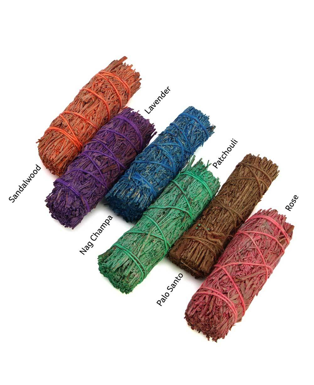 Herbs Infused Aromatic Smudging Sage Set of 6 Bundles、mySite、topwebapps