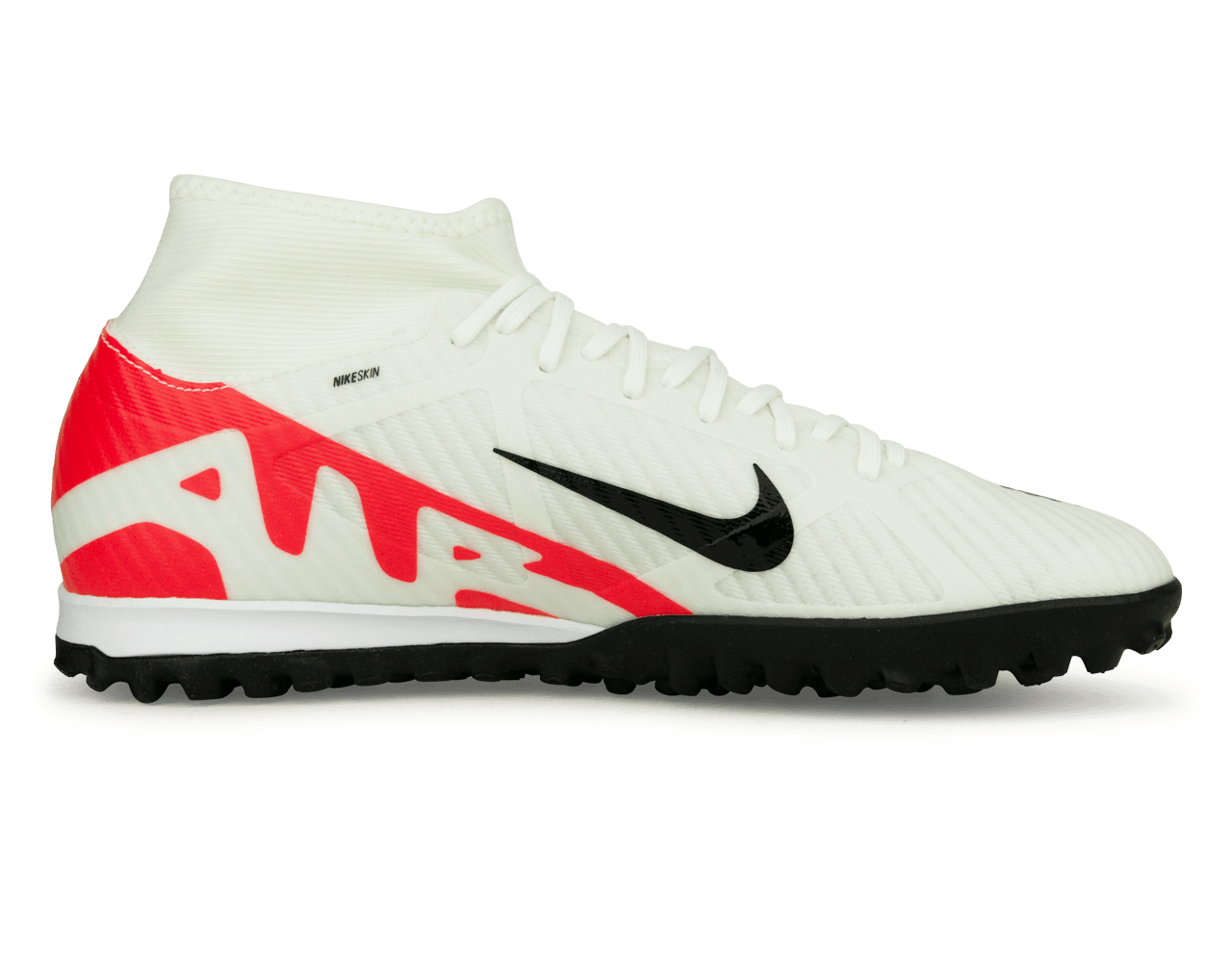 Nike Men's Zoom Mercurial Superfly 9 Academy TF White/Red、mySite、noshort