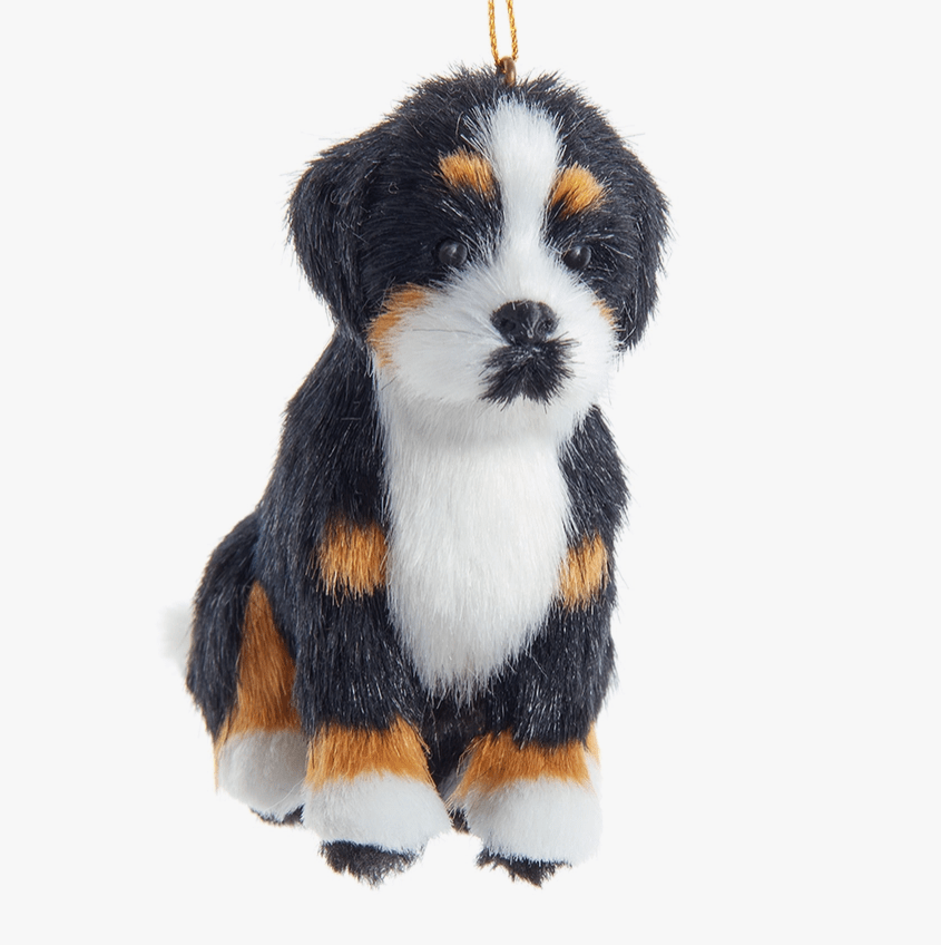 Fluffy Dog Ornaments-Realistic Pups for Christmas Decoration、mySite、g9winljtr