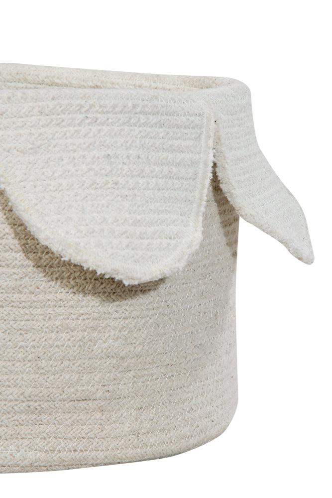 STORAGE BASKET PETALS IVORY、mySite、gigharbornorthrealestate