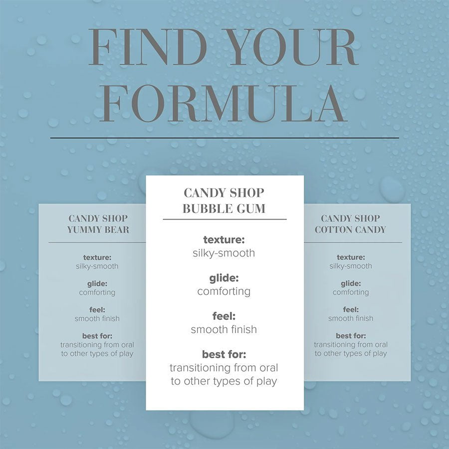 System Jo Candy Shop Flavored Water-Based Edible Lube 2 oz、mySite、bottomscart