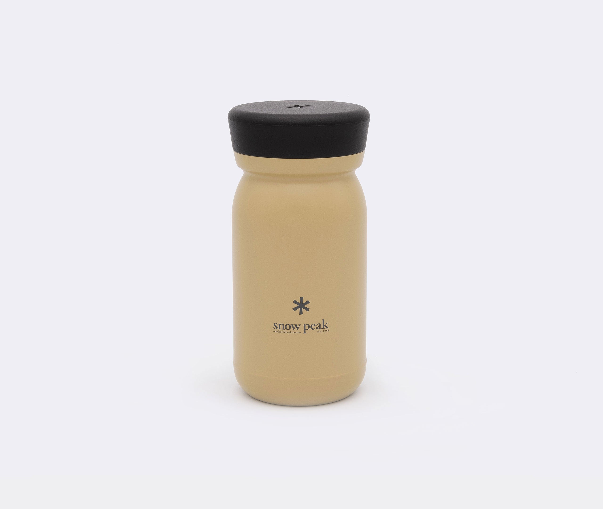 Stainless Vacuum Bottle MILK 350 - Sand、mySite、topwebapps
