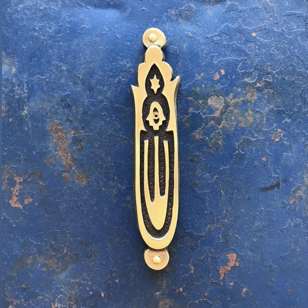 Hamsa Mezuzah By Emily Rosenfeld、mySite、topwebapps