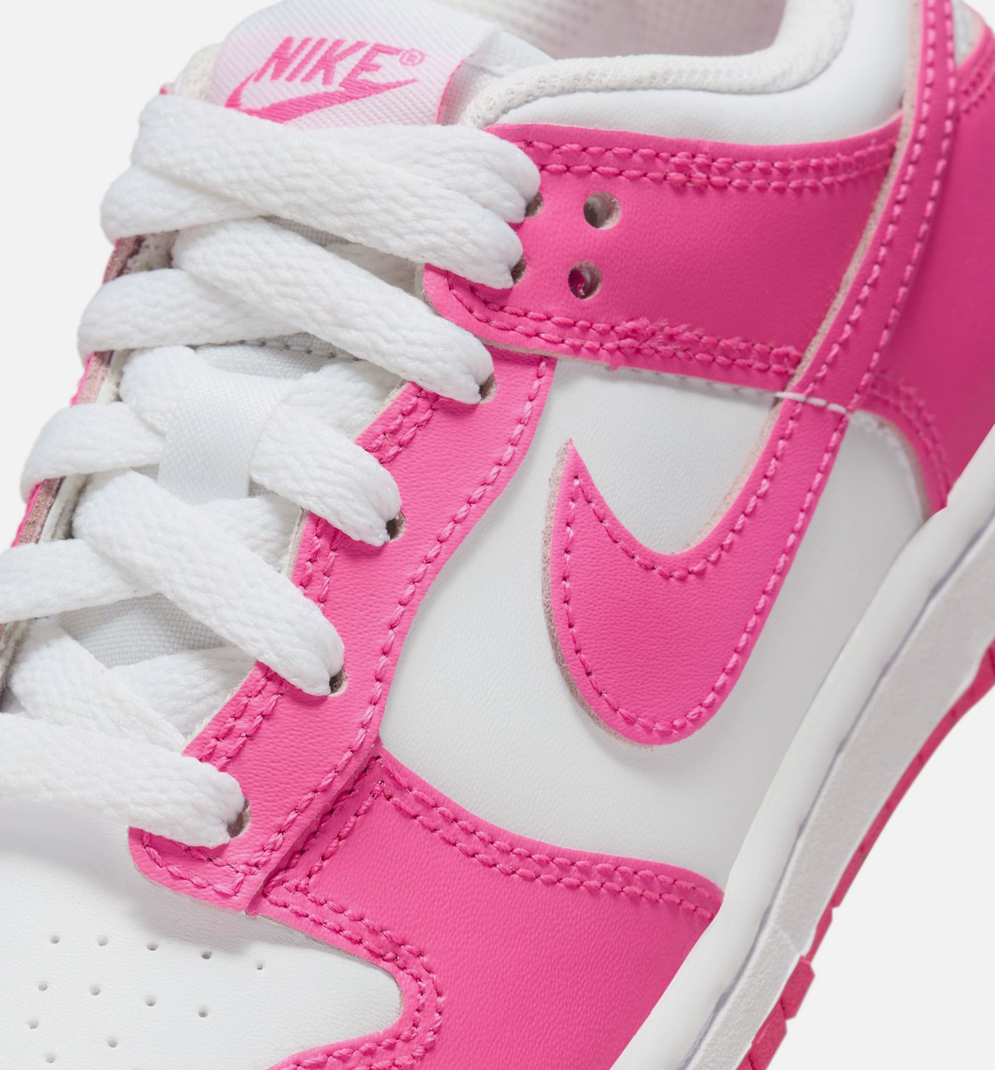 Dunk Low Laser Fuchsia Preschool Lifestyle Shoe - White/Laser Fuchsia、mySite、dreamappss