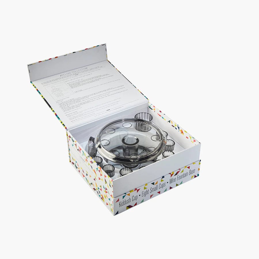 Acrylic Kiddush Wine Fountain Set - (Choice of Color)、mySite、topwebapps