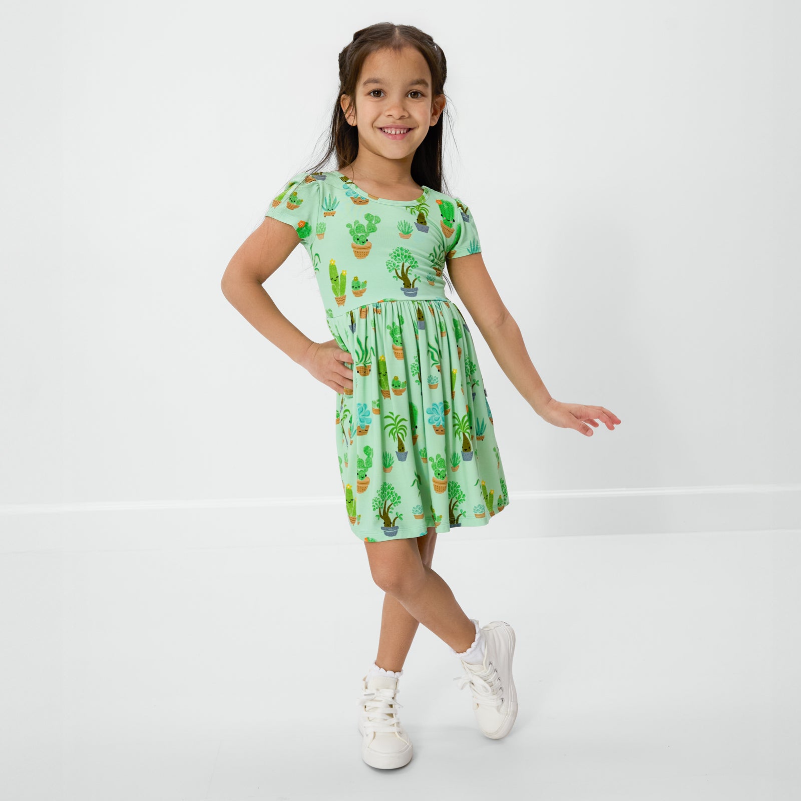 Succulent Love Skater Dress、mySite、g9winljtr