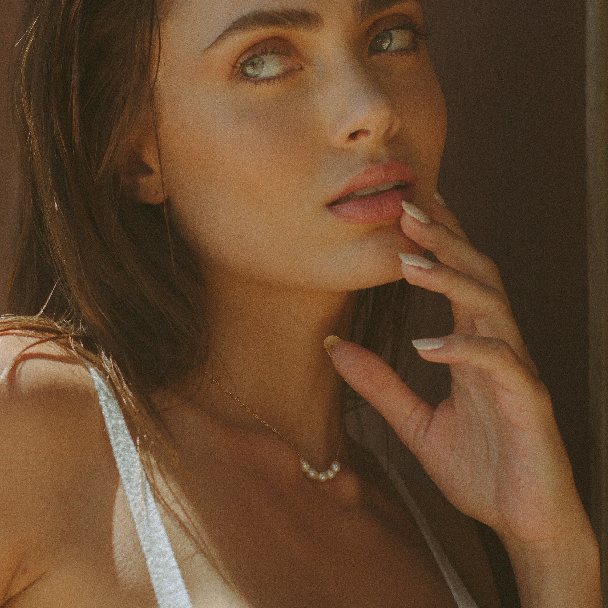 Dainty Freshwater Pearl Necklace、mySite、hinf8tx79