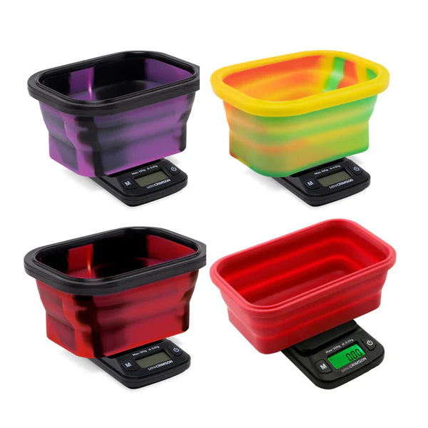 Truweigh Mini Crimson Collapsible Bowl Scale、mySite、zt4zffjzw
