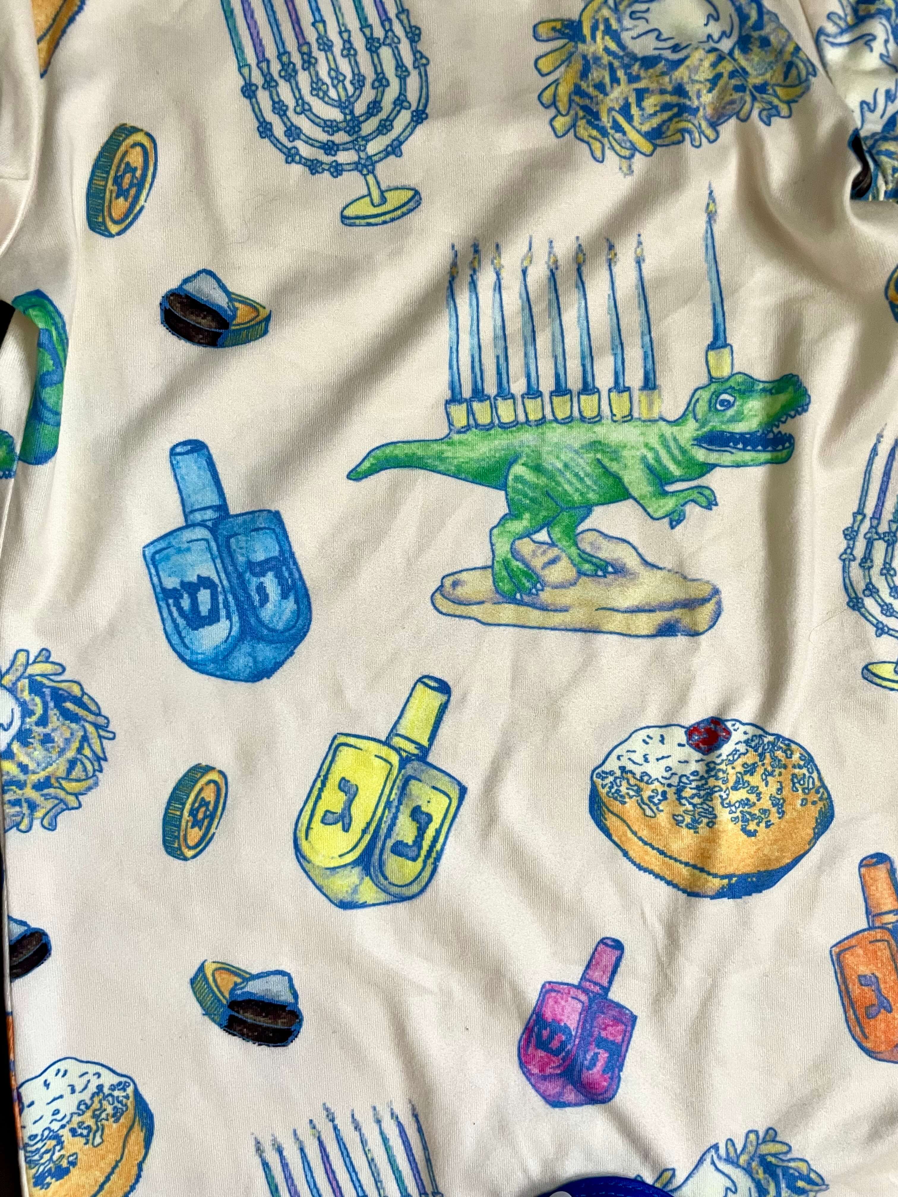 Hanukkah Light and Latkes Pajamas - (Baby Sizes 6M - 18M)、mySite、topwebapps