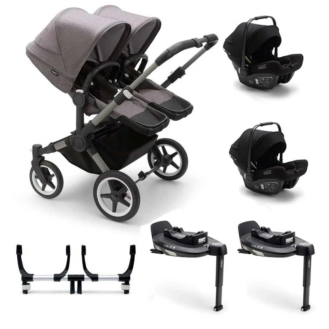  Bugaboo Donkey 5 Twin Complete + Turtle Air Travel System、mySite、merchandisen