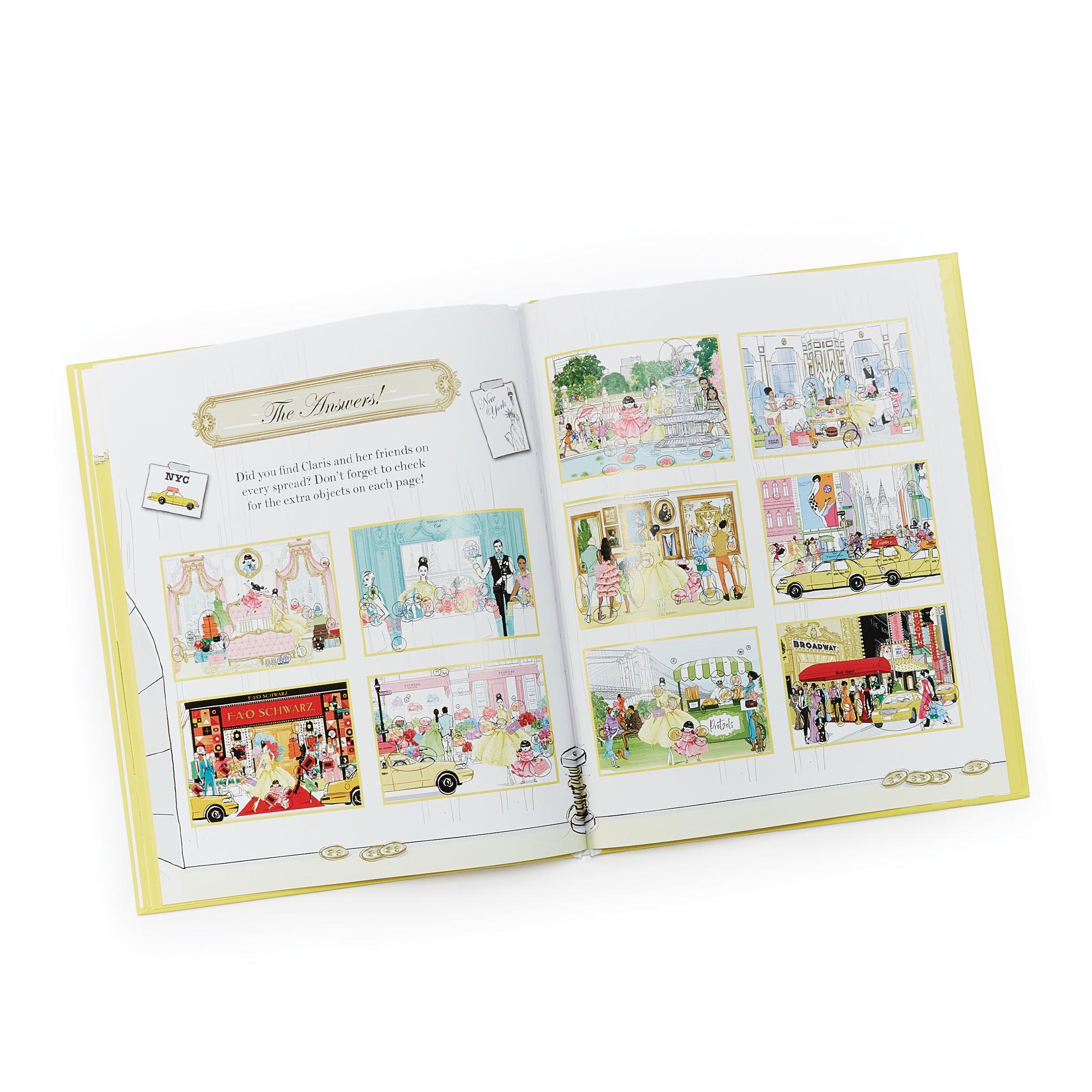 Claris The Mouse - Where is Claris In New York? FAO Schwarz Special Edition Hardcover Book、mySite、g9winljtr